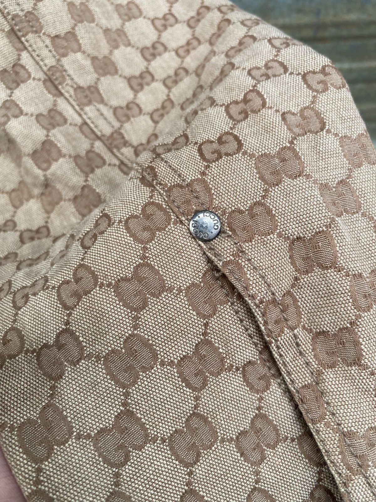 Gucci Tom Ford Gucci GG Jacquard Monogram Jacket Size US M / EU 48-50 / 2 - 13 Thumbnail