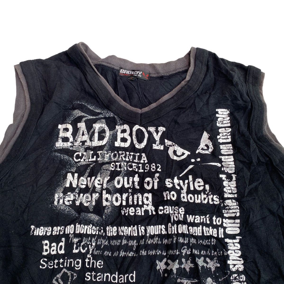 If Six Was Nine × Japanese Brand × Le Grande Bleu (L.G.B.) Badboy -Japanese Cross Y2k Tanktop ifsixwas9 Size US L / EU 52-54 / 3 - 5 Thumbnail