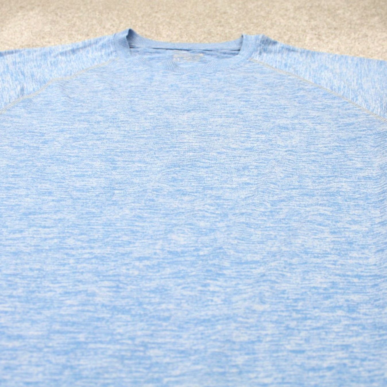 Layer 8 Layer 8 Performance Shirt Mens Medium Blue Quick Dry Moisture Wicking 90s Activewear Cardio Pullover T-Shirt Crew Neck Long Sleeve Casual Sportswear Size US M / EU 48-50 / 2 - 4 Thumbnail