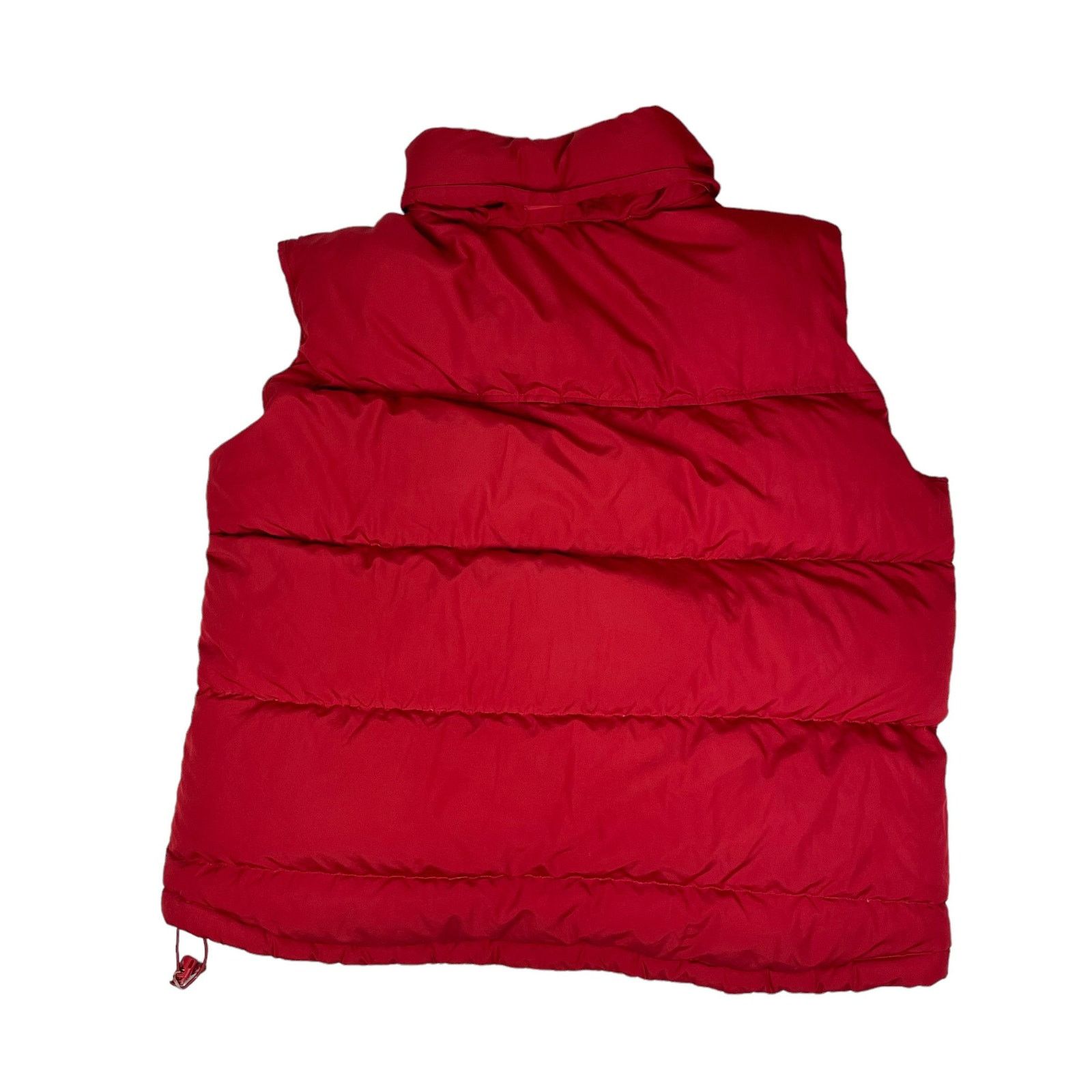 Nike × Vintage Nike Men's Red Swoosh Pockets Full Zip Down Puffer Vest 2XL Size US XXL / EU 58 / 5 - 7 Thumbnail