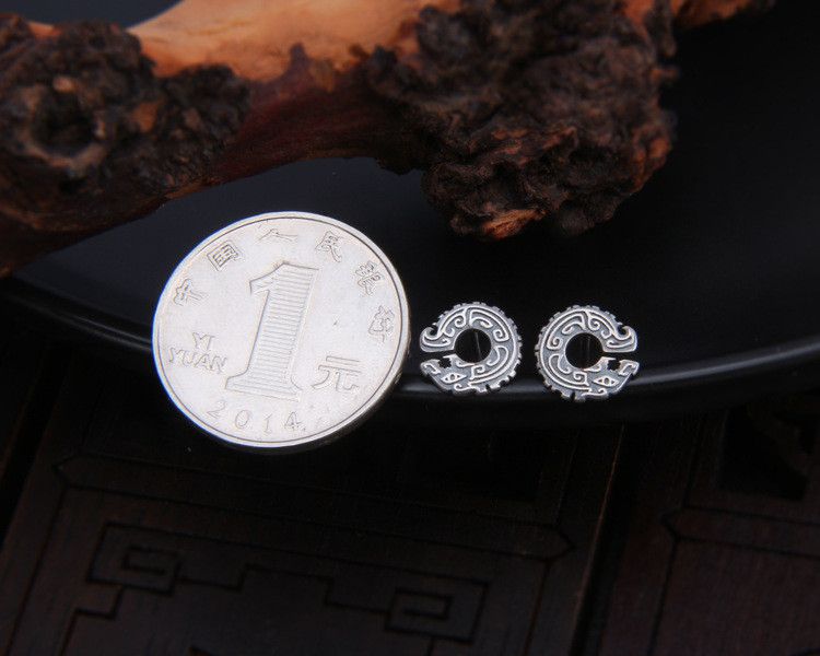 Jewelry Vibe Earrings One Pairs Chrome Jewelry Size ONE SIZE - 6 Thumbnail