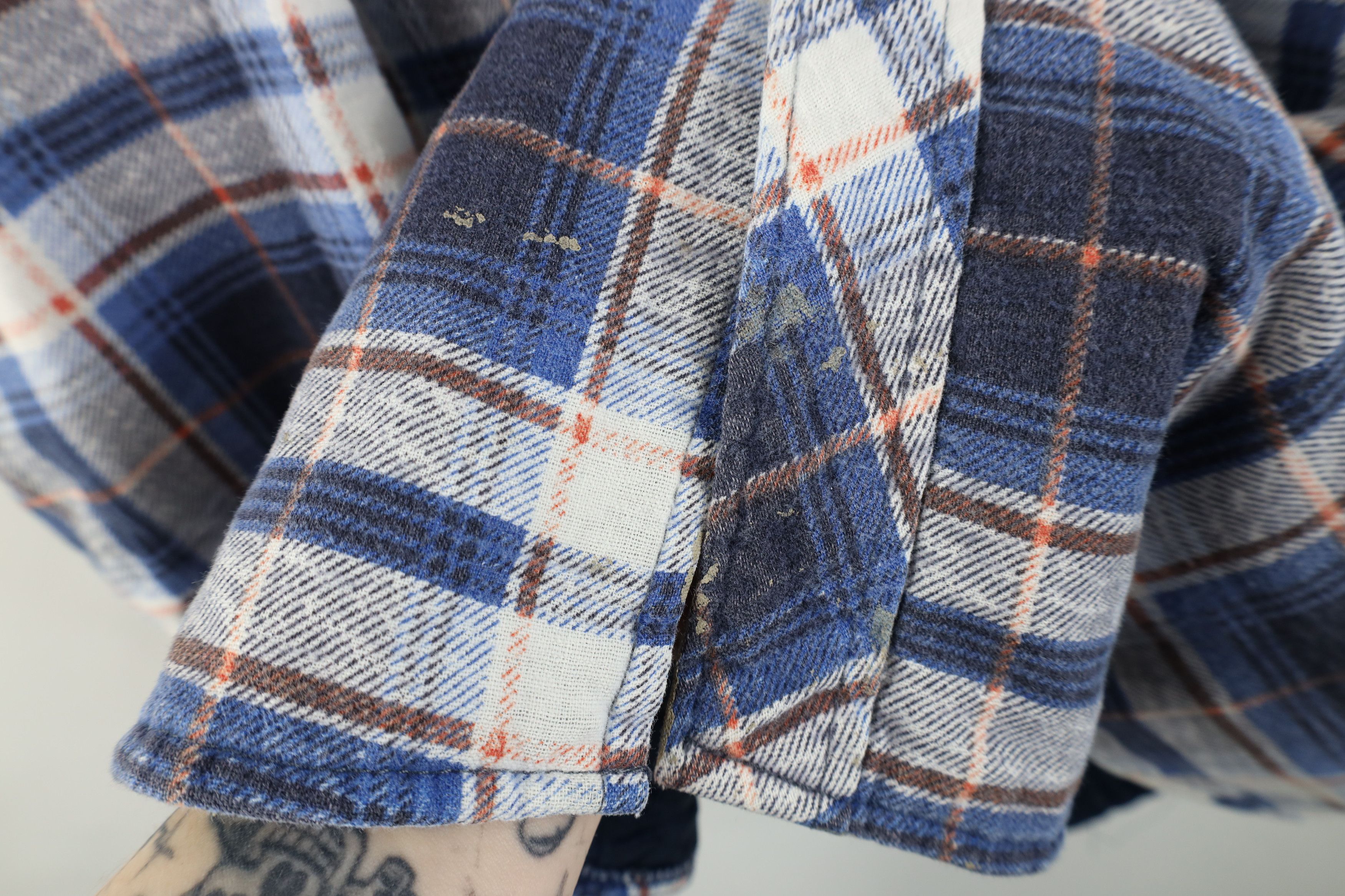 Vintage Vintage 70s Streetwear Quilted Flannel Button Shirt Jacket Size US L / EU 52-54 / 3 - 6 Thumbnail