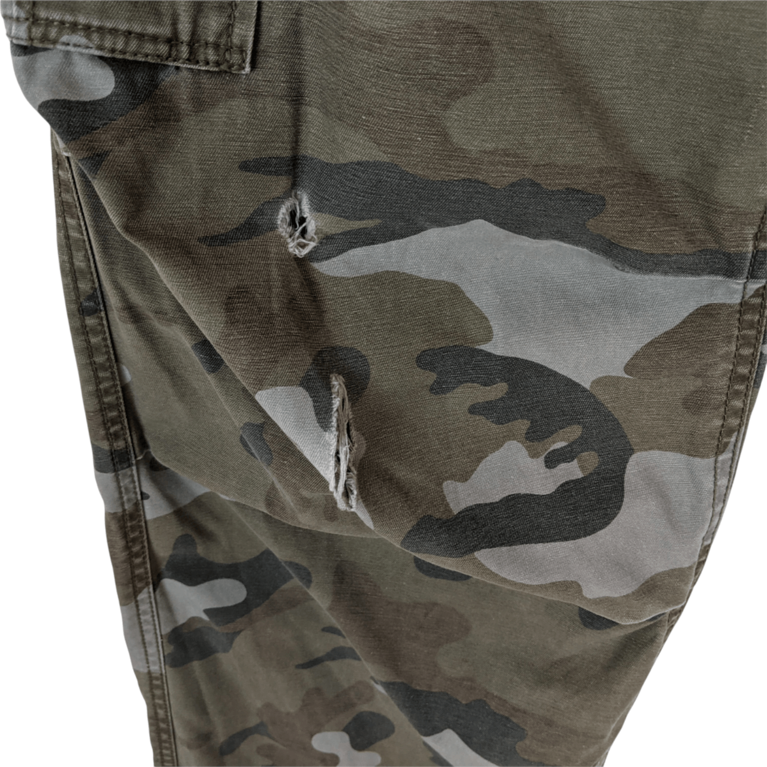Airwalk Vintage AIRWALK Camouflage Military Cargo Pant Size US 35 - 9 Thumbnail