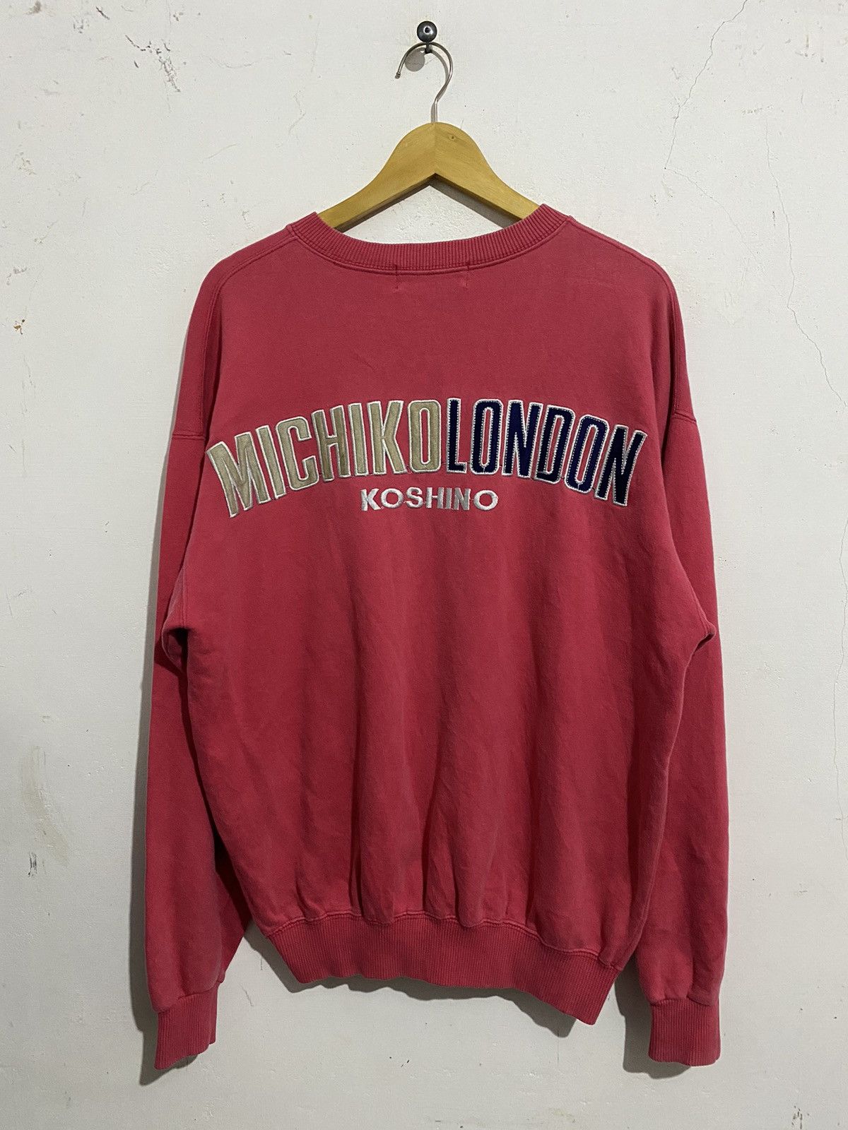 💸BINDINGOFFER💸Michiko Koshino London embroidered sweatshirt
