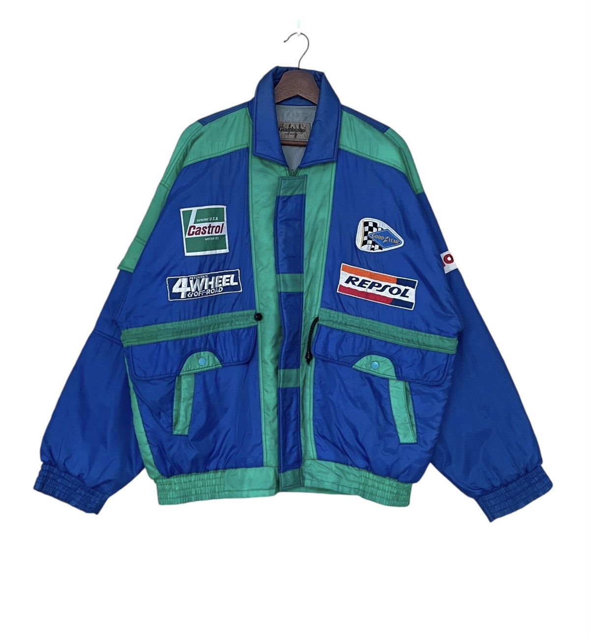 Vintage Vintage Brand Giambusso Racing Jacket 1990s Size US M / EU 48-50 / 2 - 1 Thumbnail