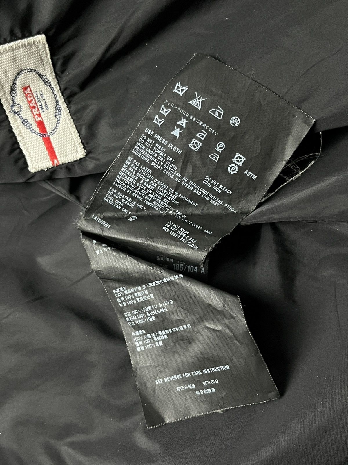Prada Prada nylon blazer Size 52L - 7 Thumbnail