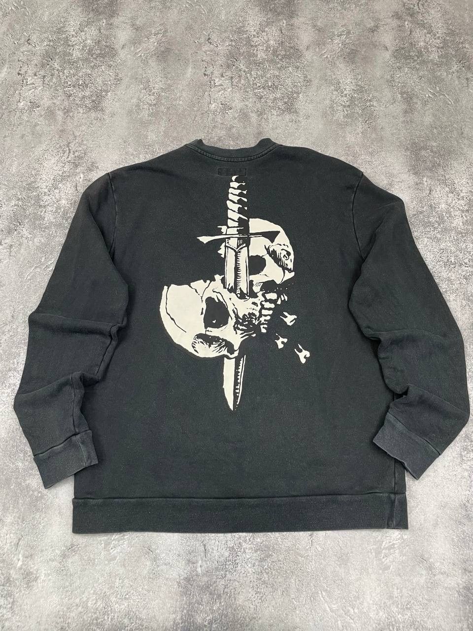 Allsaints AllSaints Men Crewneck Sweatshirt Vintage Black Size S Size US S / EU 44-46 / 1 - 7 Thumbnail