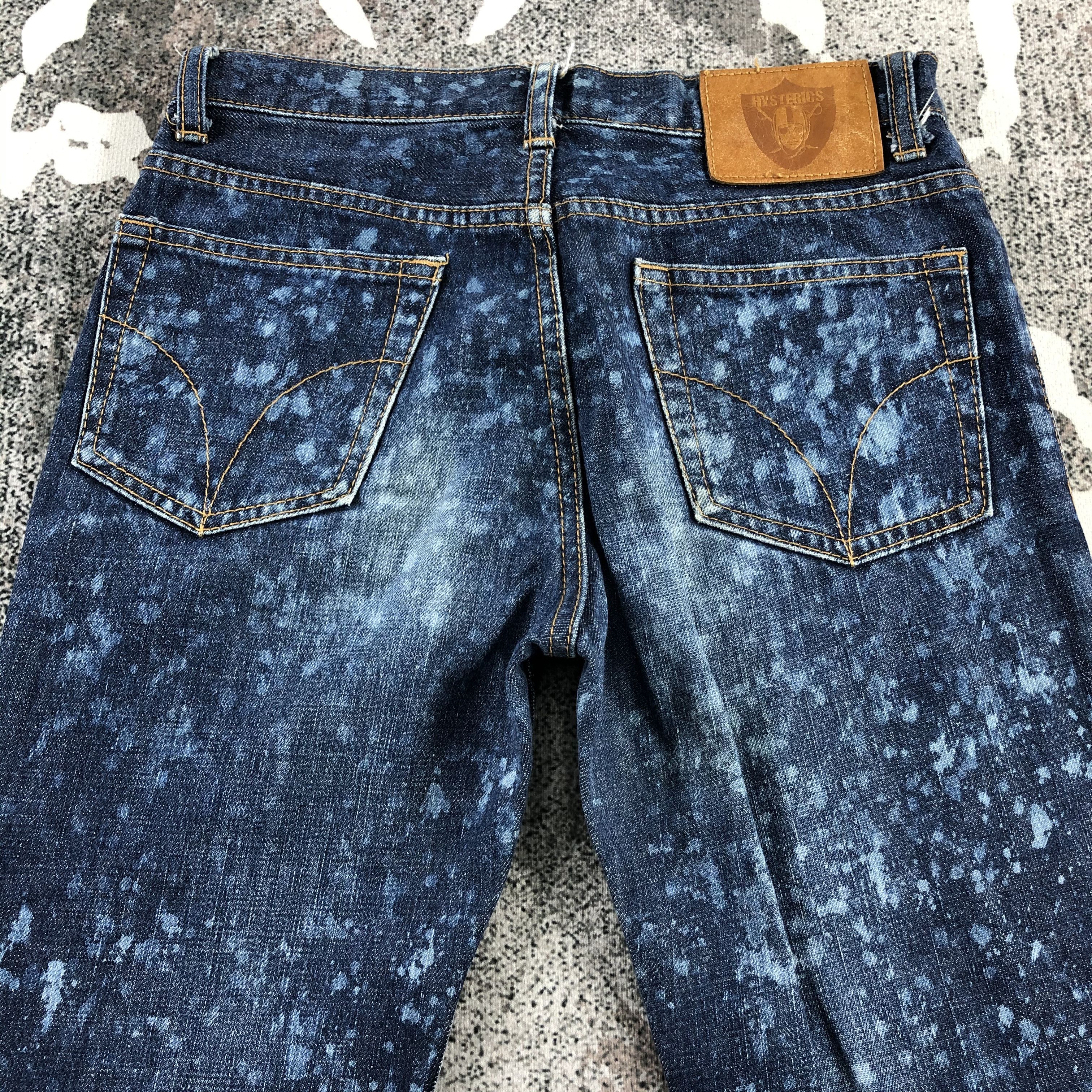 Hysteric Glamour Hysteric Glamour Denim Acid Wash Jeans KJ1020 Size US 28 / EU 44 - 4 Thumbnail