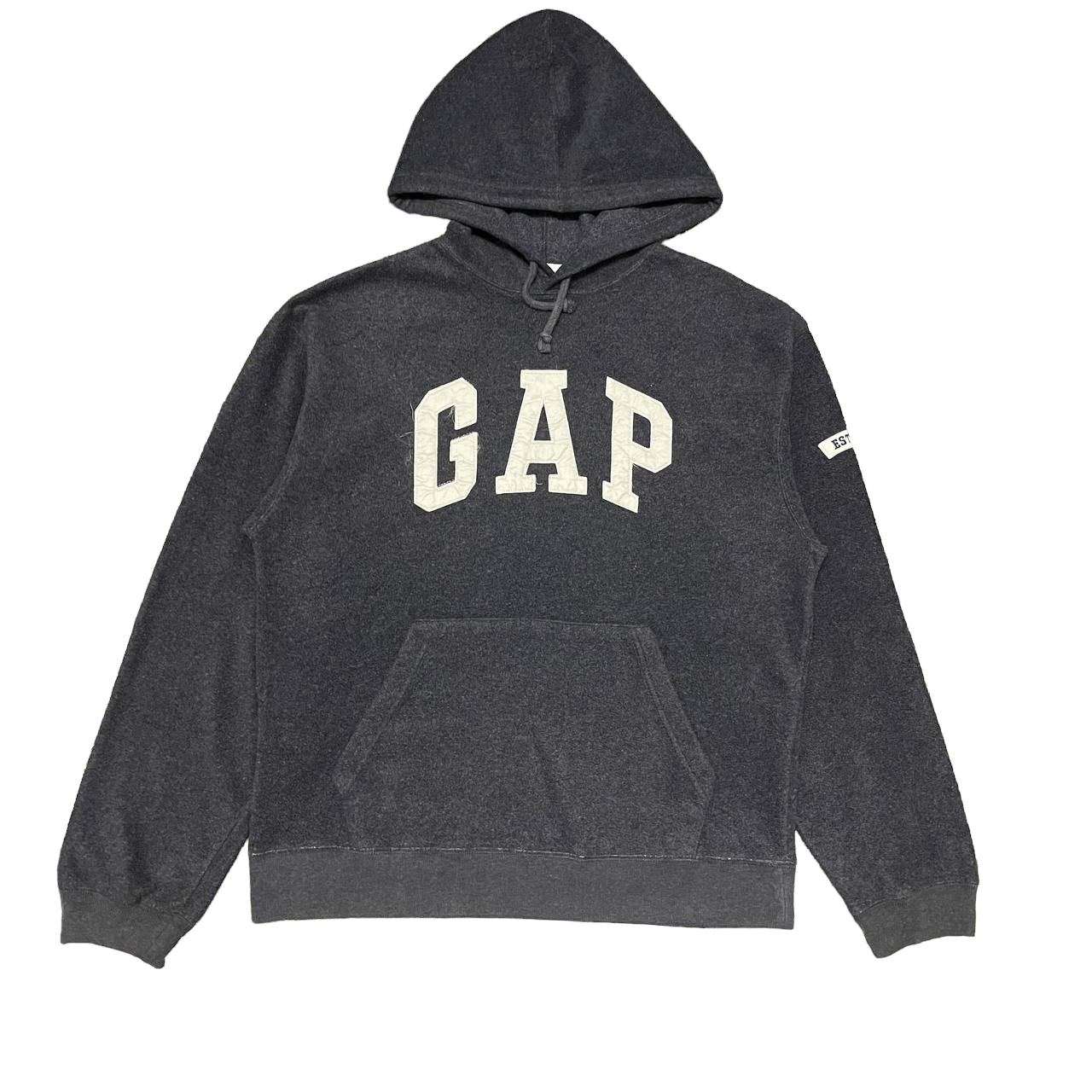 Gap Vintage Gap Big Logo Fleece Hoodie Size US M / EU 48-50 / 2 - 1 Thumbnail