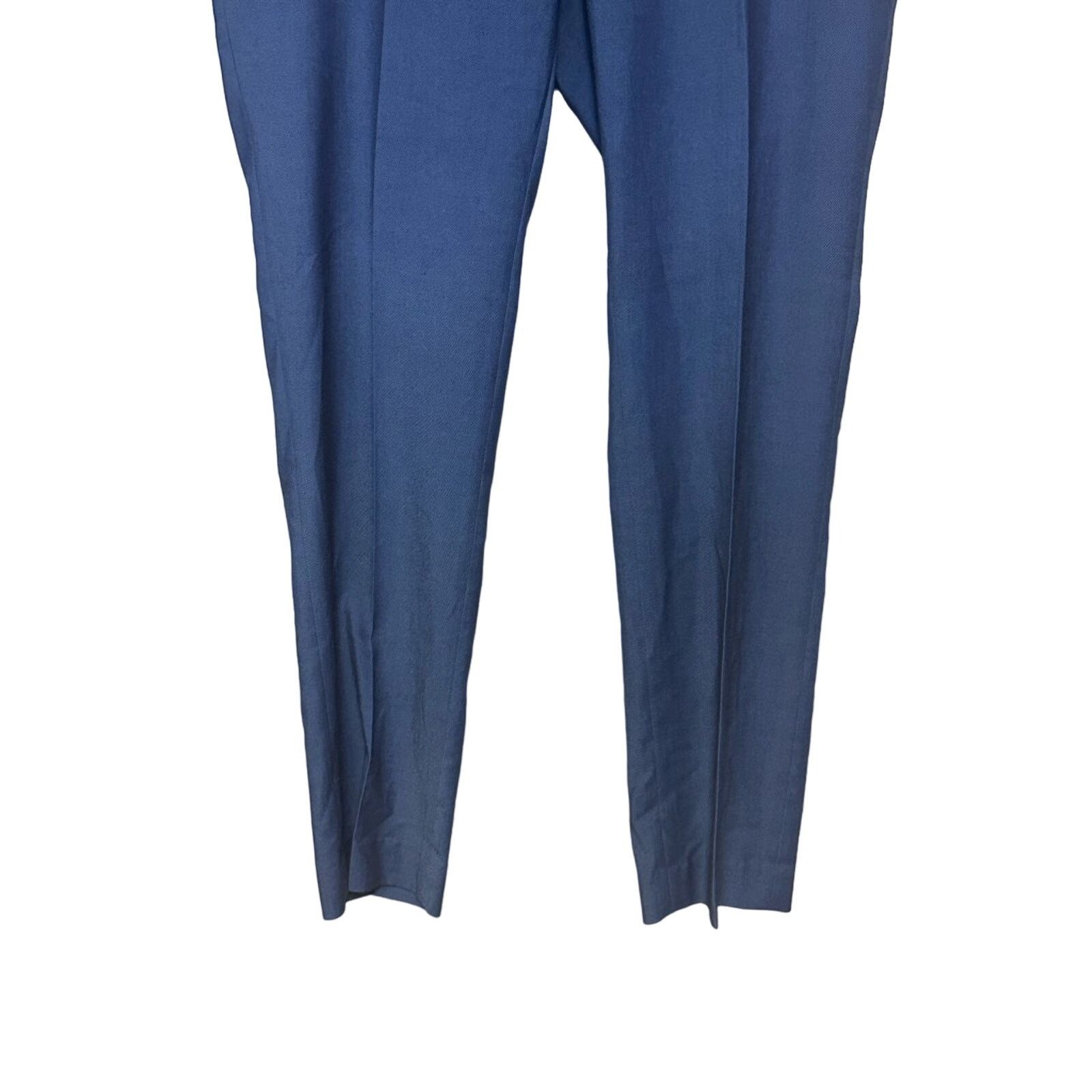 Savile Row Savile Row Brixton Dress Pants Mid Rise Flat Front Blue 38W Size US 38 / EU 54 - 3 Thumbnail