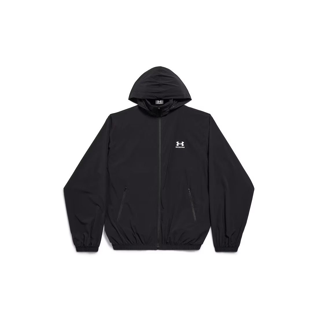 Balenciaga × Under Armour o1s1wg110425 Under Armour® Winbreaker Jacket in Black Size US S / EU 44-46 / 1 - 5 Thumbnail