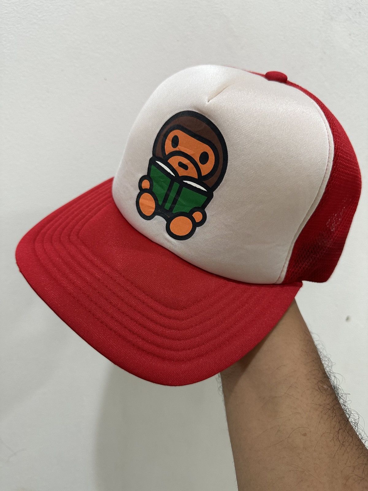Bape Vintage Study Bape Milo Trucker Hat Size ONE SIZE - 1 Thumbnail
