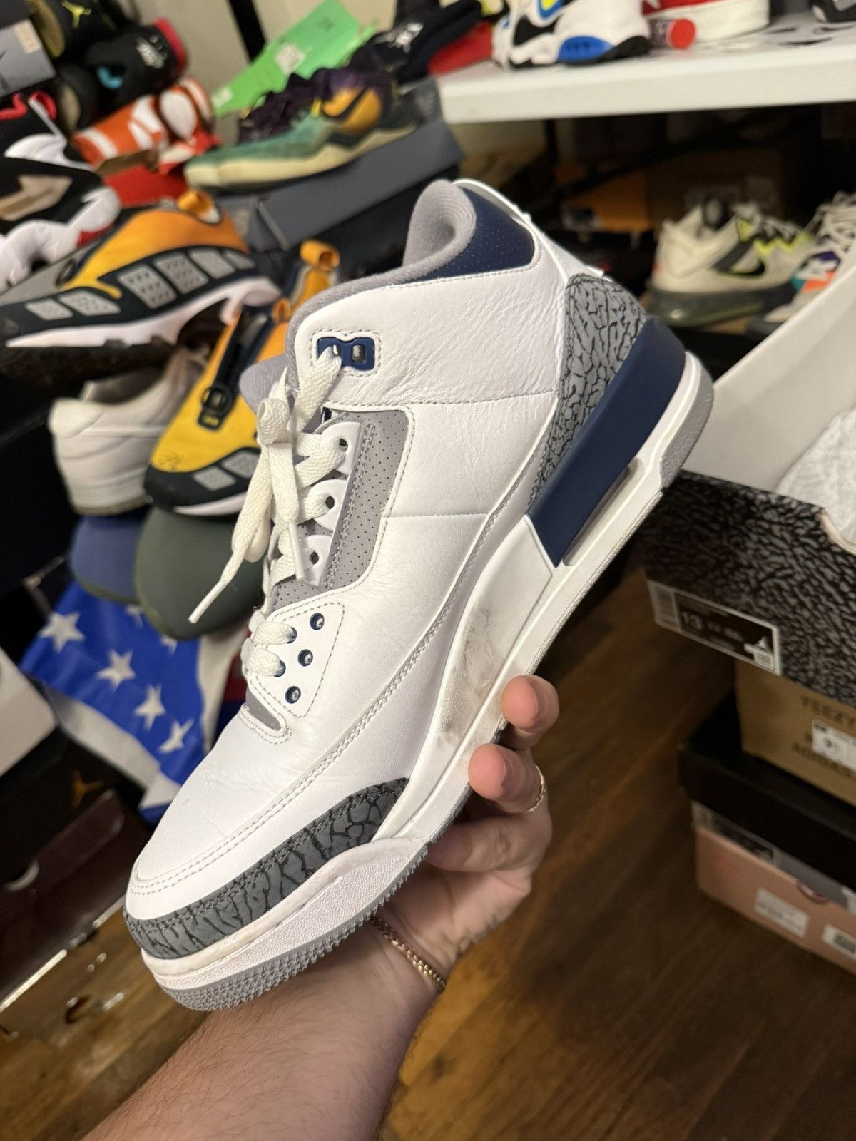 Jordan Brand Jordan retro 3 navy size 13 Size US 13 / EU 46 - 3 Thumbnail
