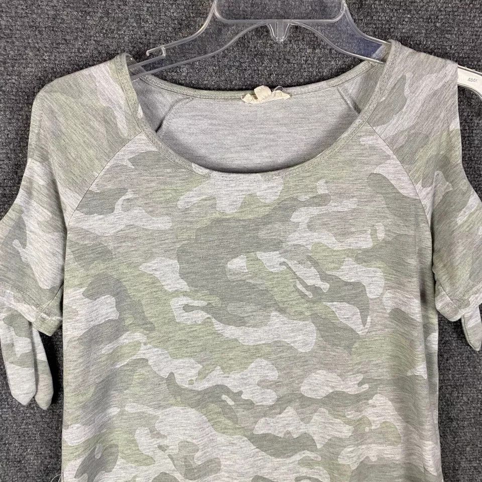 Other Jane and Delancey Top Women's Short Sleeve Camouflage S Size S / US 4 / IT 40 - 2 Thumbnail