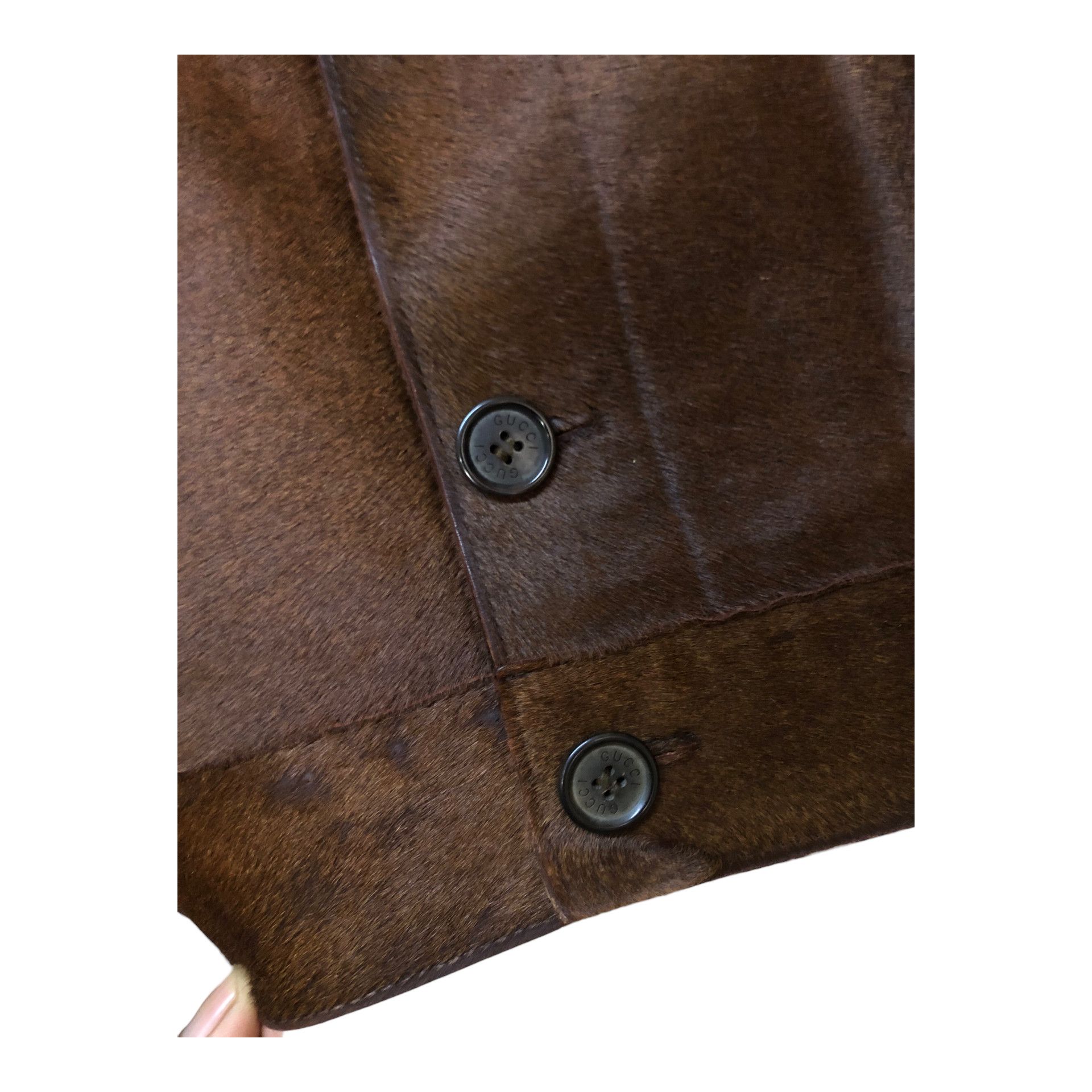 Gucci 🔥💯Rare GUCCI by TOM FORD Pony Hair Jacket A/W00' Runaway Size US M / EU 48-50 / 2 - 14 Thumbnail