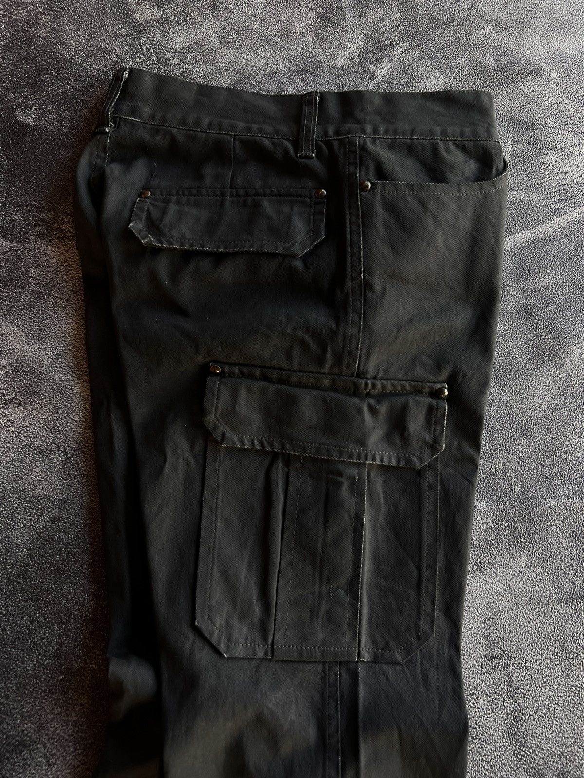 5351 POUR LES HOMMES 5351 Pour Les Hommes Waxed Cargo Pants Size US 28 / EU 44 - 5 Thumbnail