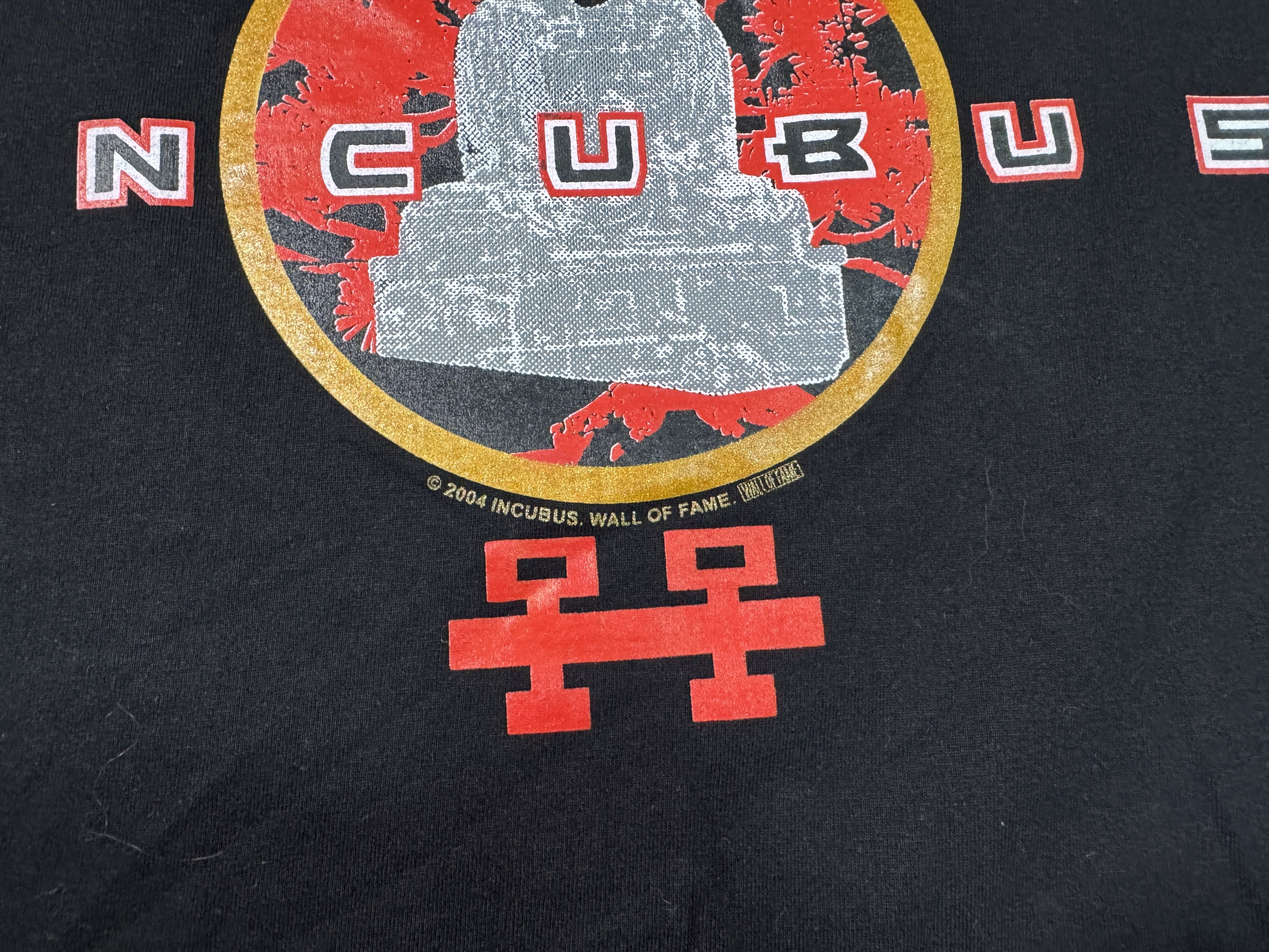 Band Tees × Vintage Vintage 2004 Incubus T-shirt Alternative Rock Black Tee M Size US M / EU 48-50 / 2 - 5 Thumbnail