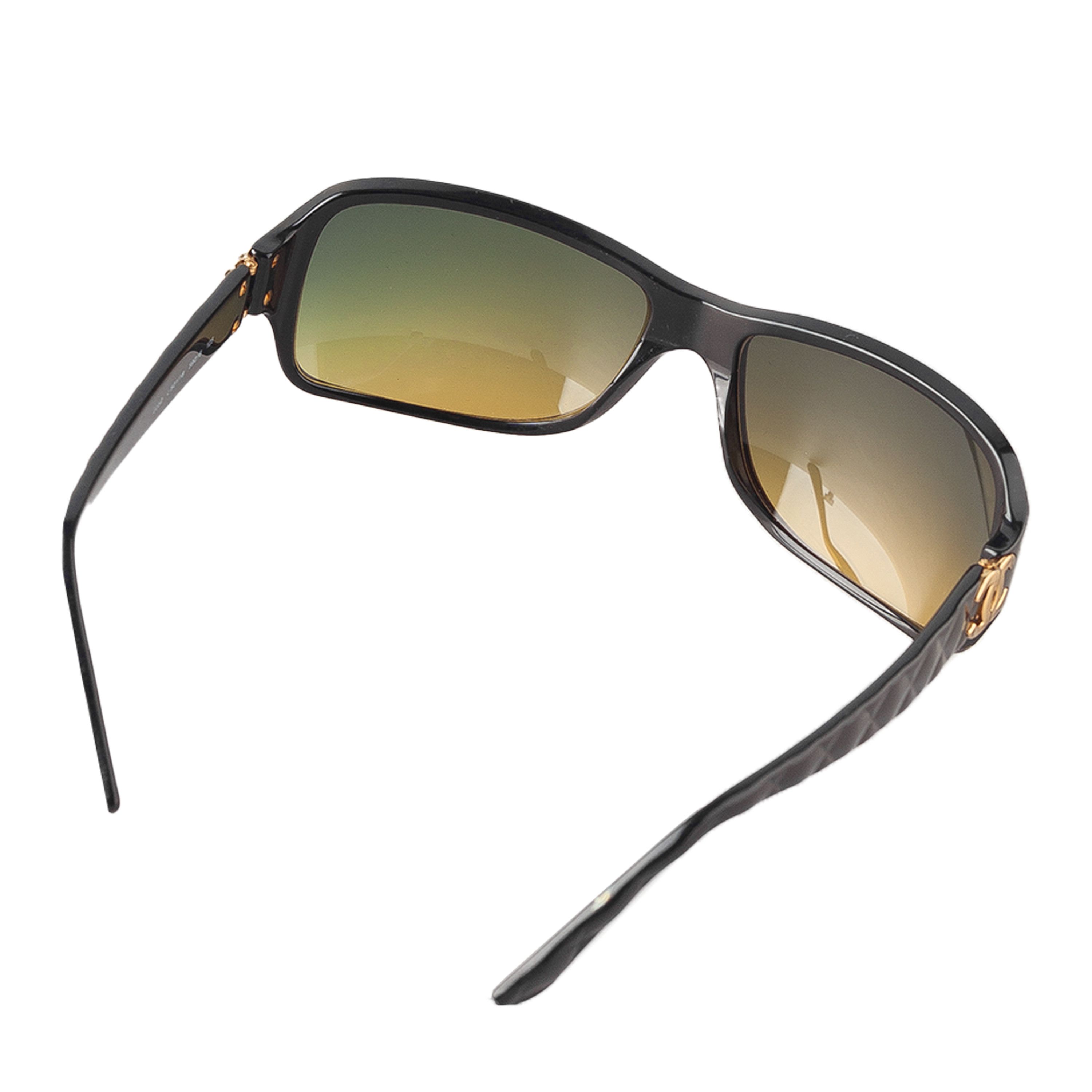 Chanel Chanel 5050 C 501/18 Vintage Black Sunglasses Size ONE SIZE - 5 Thumbnail
