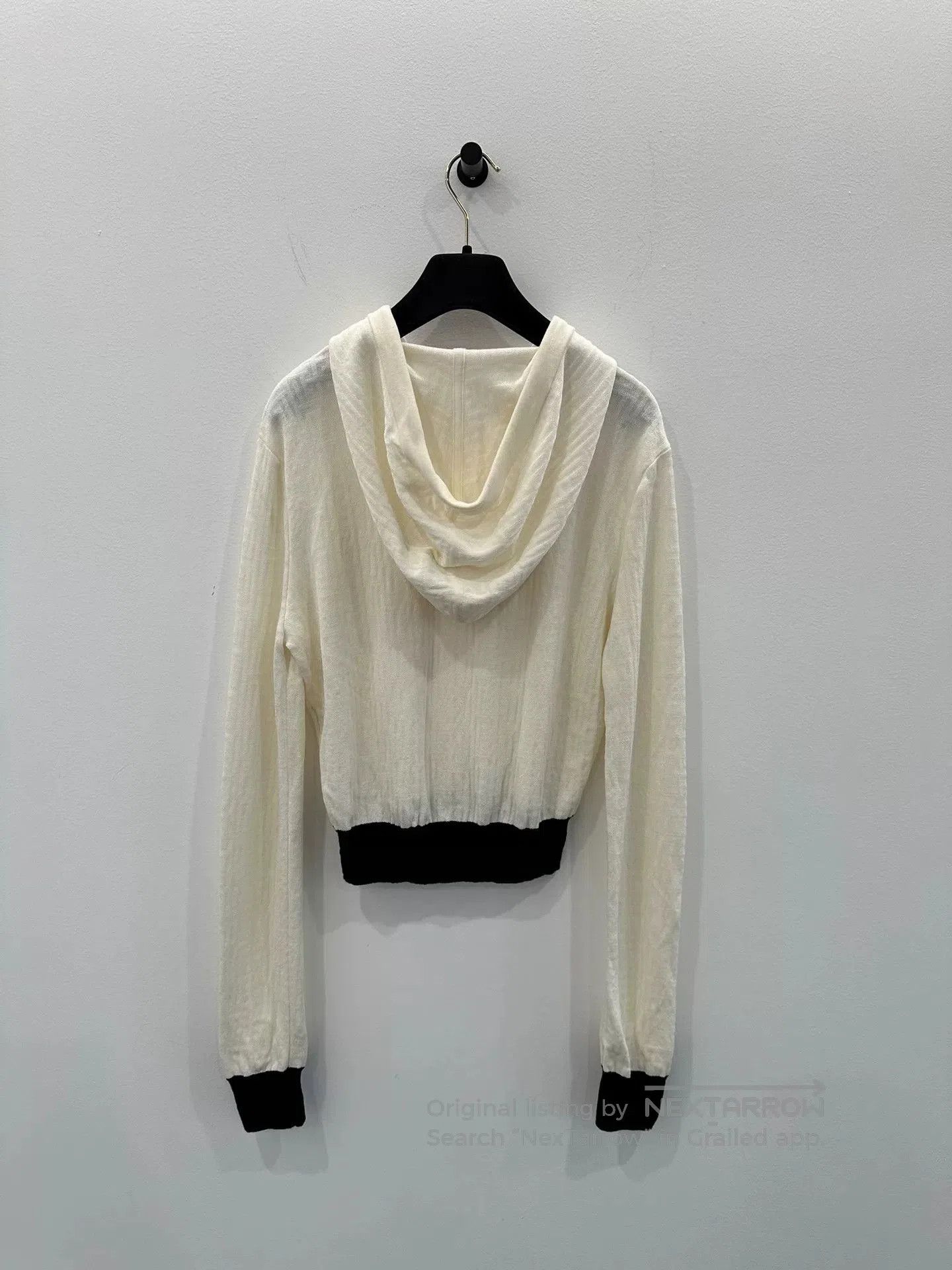 Balmain Balmain Jisoo Style Beige Hoodie. Size S / US 4 / IT 40 - 3 Thumbnail