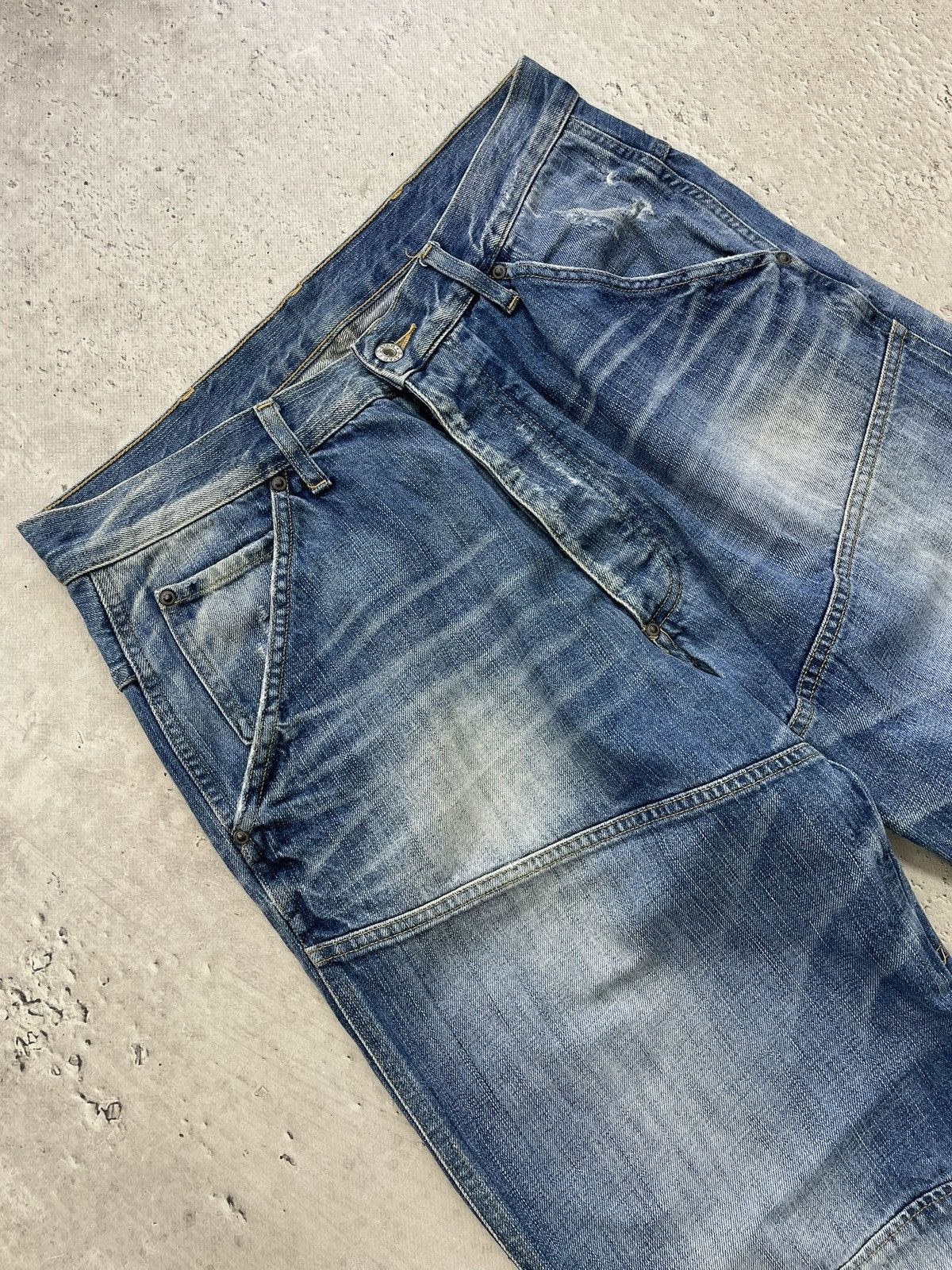 G-Star G-star Raw Denim Blue Jeans Vintage baggy y2k Style Pants Size US 36 / EU 52 - 5 Thumbnail