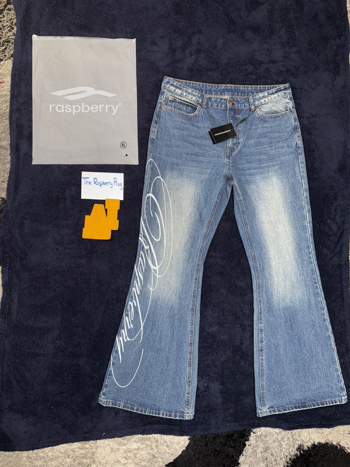 The GV Gallery Miley Cyrus Jeans, (Raspberry/ The Gv Gallery) Size US 36 / EU 52 - 1 Thumbnail