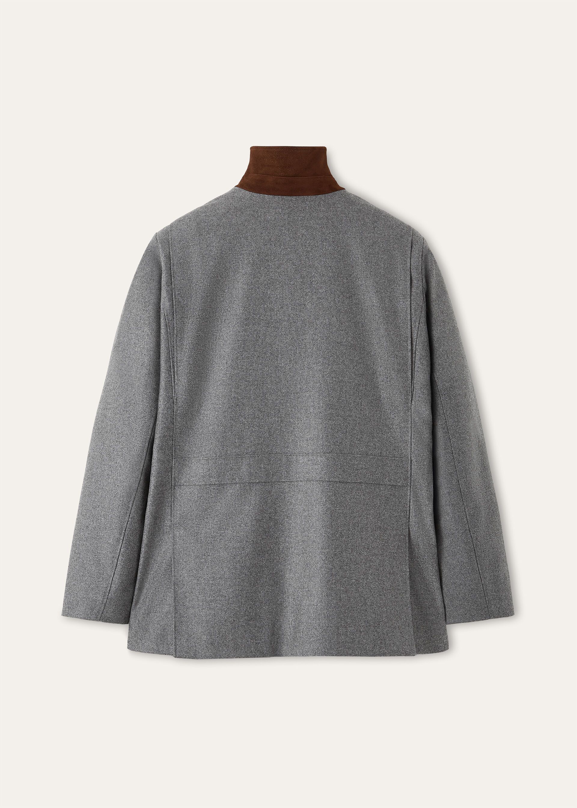 Loro Piana os11x0426 FAQ0518 Roadster Mini Jacket in Moonstruck Wind Size S / US 4 / IT 40 - 2 Thumbnail