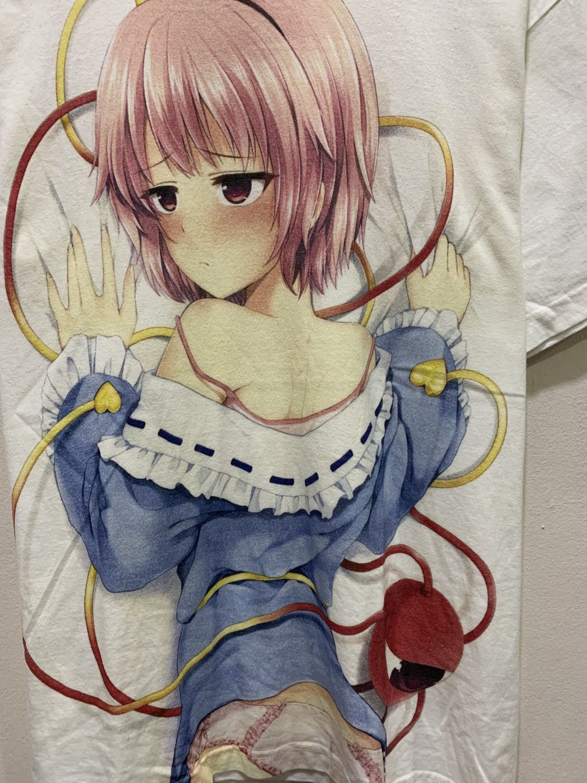 Japanese Brand Anime Touhou Project Satori Komeiji Overprint t-shirt Size US L / EU 52-54 / 3 - 3 Thumbnail