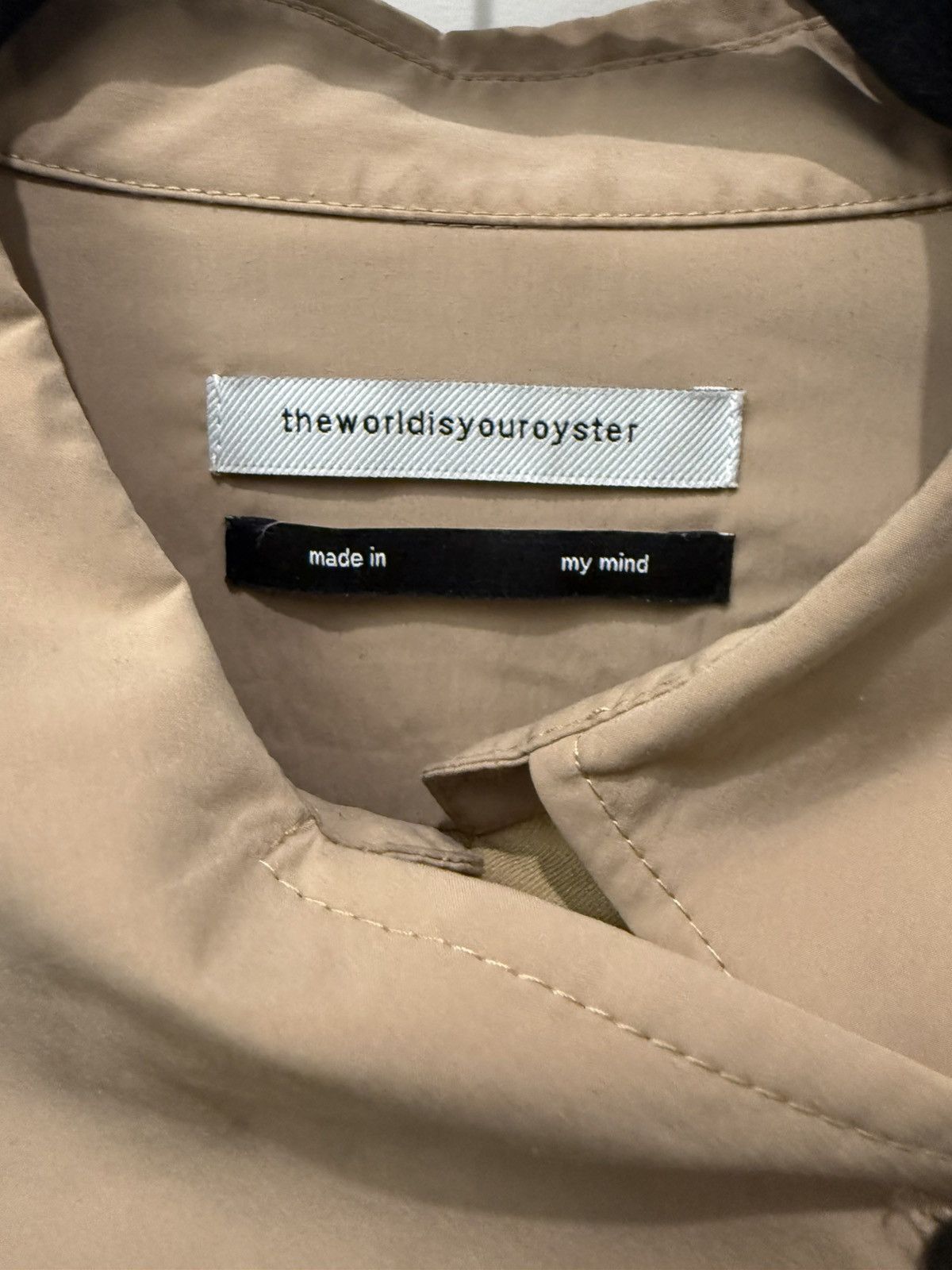 OPEN YY Beige Neckerchief Shirt Size US S / EU 44-46 / 1 - 3 Thumbnail