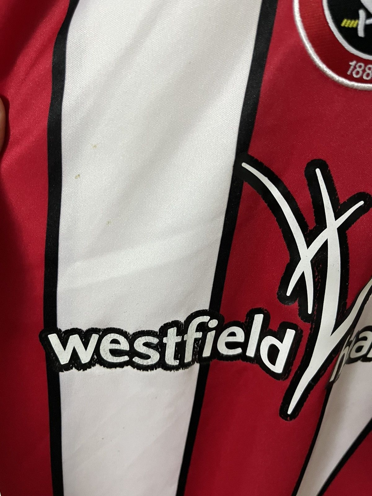 Macron Macron Sheffield United 2012/13 Home Jersey Size US XL / EU 56 / 4 - 8 Thumbnail