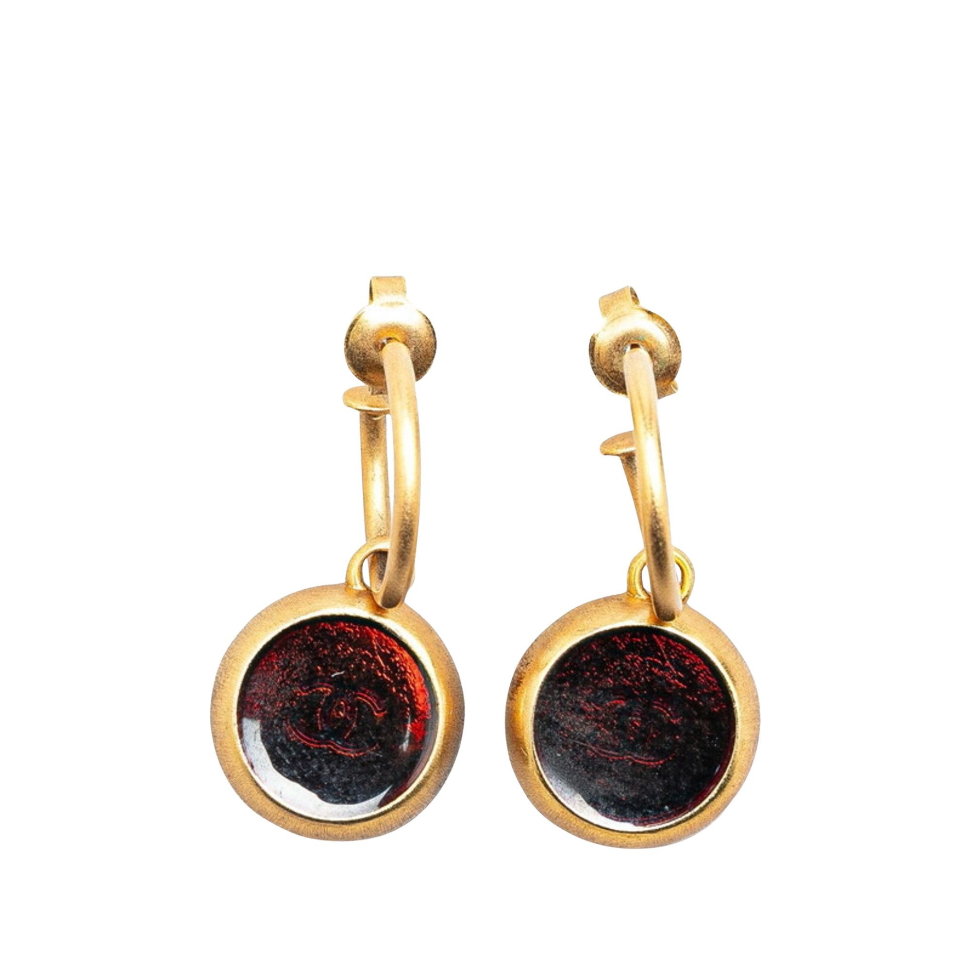 Chanel Chanel Coco Mark earring Size ONE SIZE - 1 Thumbnail