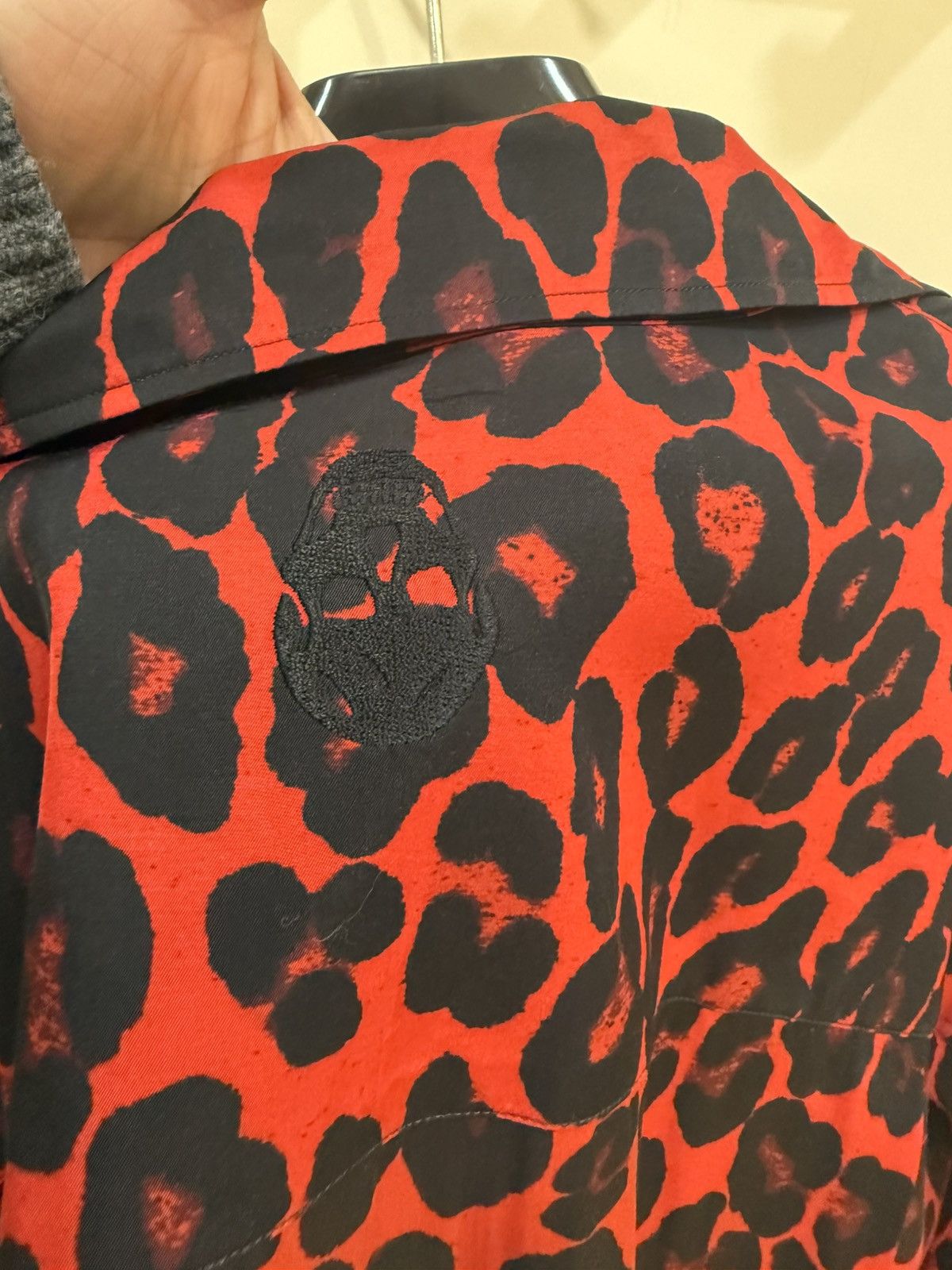 Alexander McQueen Leopard print camp shirt size 15++ Size US M / EU 48-50 / 2 - 9 Thumbnail