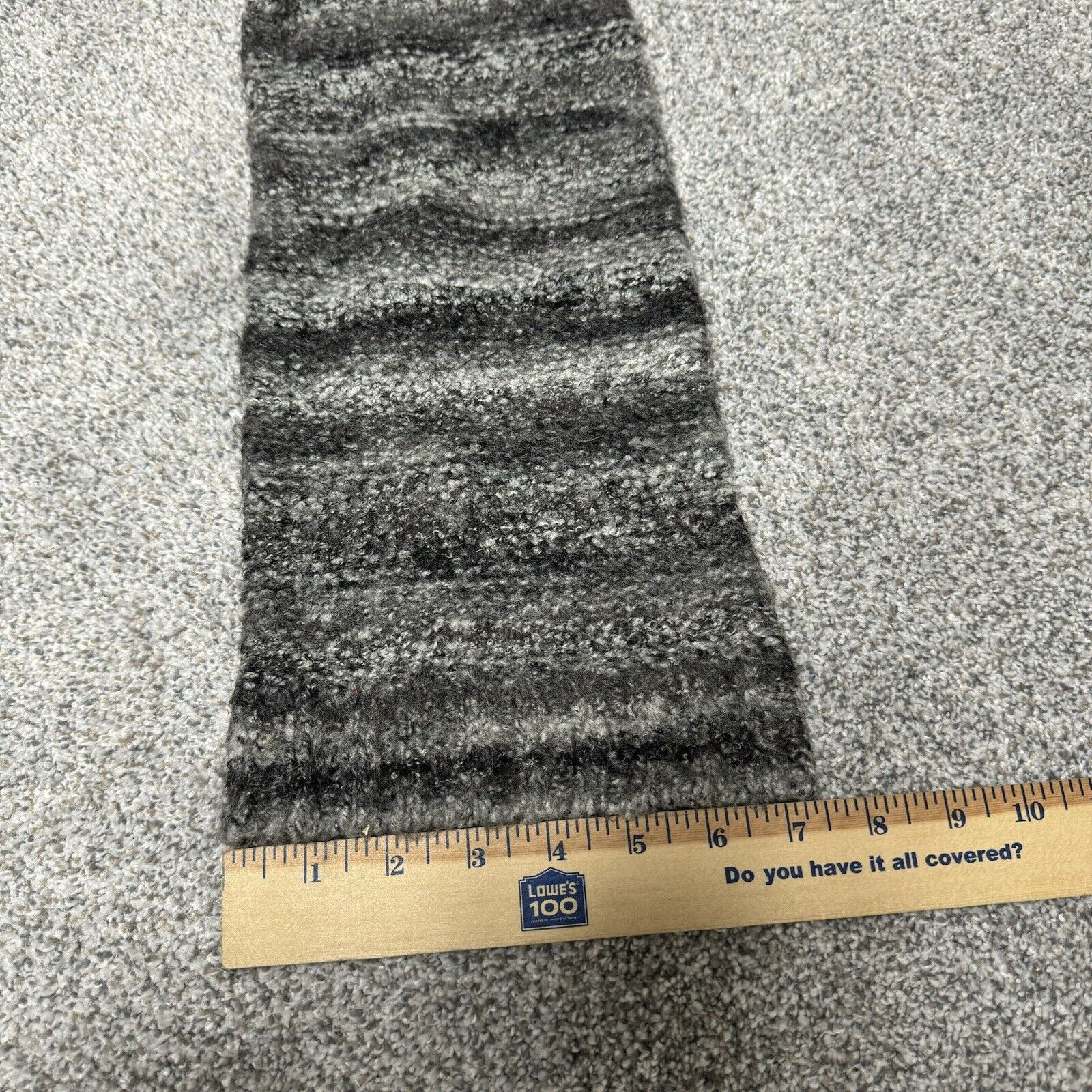 Other B Moss Turtleneck Sweater M Marled Knit Striped Cozy 80s 90s Size M / US 6-8 / IT 42-44 - 7 Thumbnail