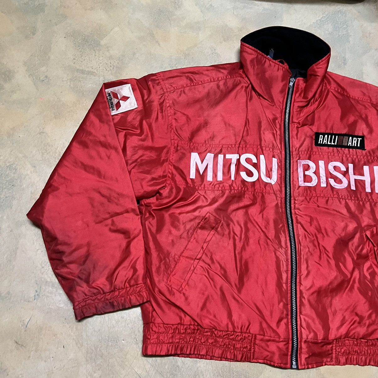 Japanese Brand Vintage Mitsubishi Ralliart Racing Jacket Big Logo Size US L / EU 52-54 / 3 - 5 Thumbnail