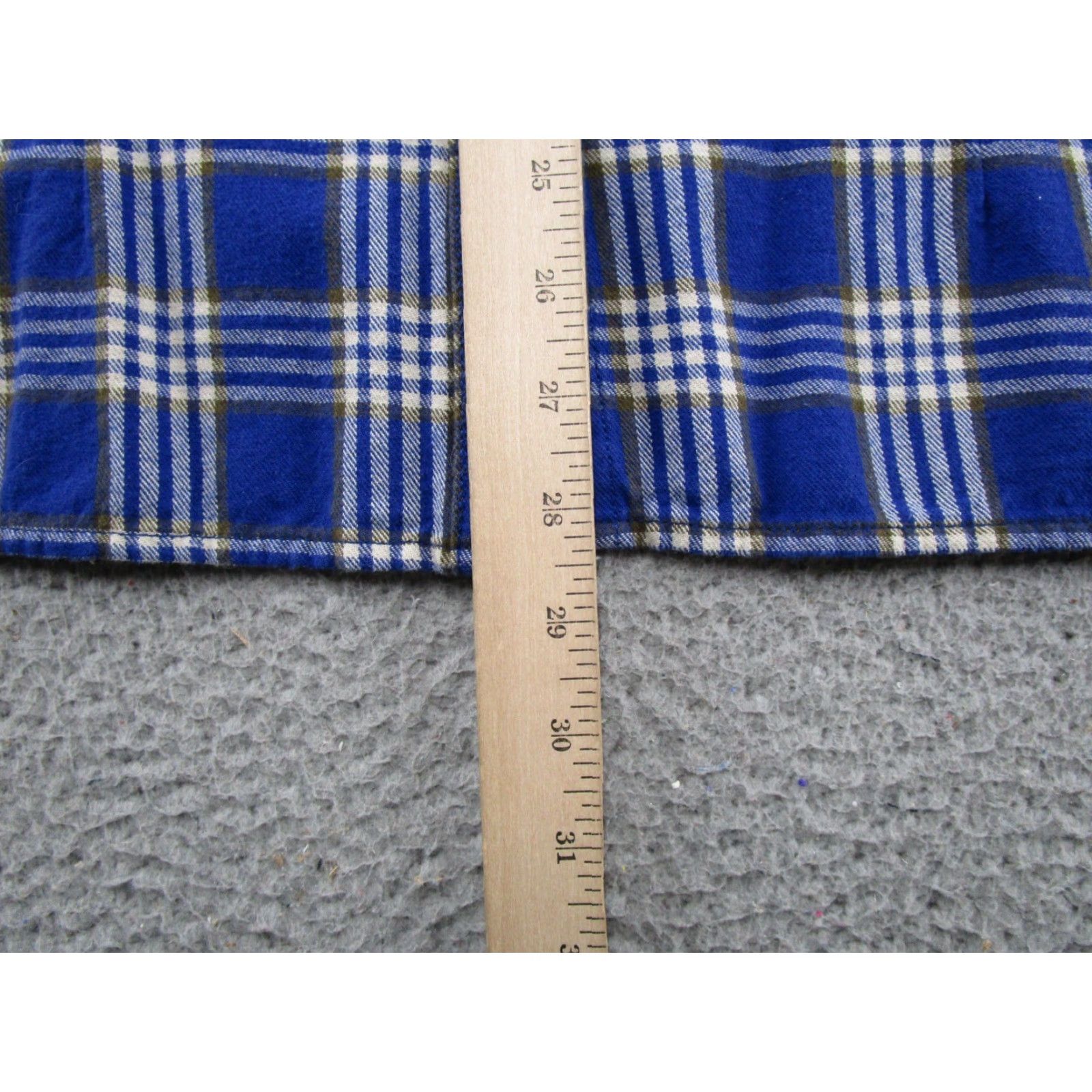 Vintage Duluth Free Swingin’ Flannel Shirt Women’s M Blue 65505 Button-Up Plaid All Seasons Casual Workwear Autumn Winter Mens? Wait. End. Size M / US 6-8 / IT 42-44 - 6 Thumbnail