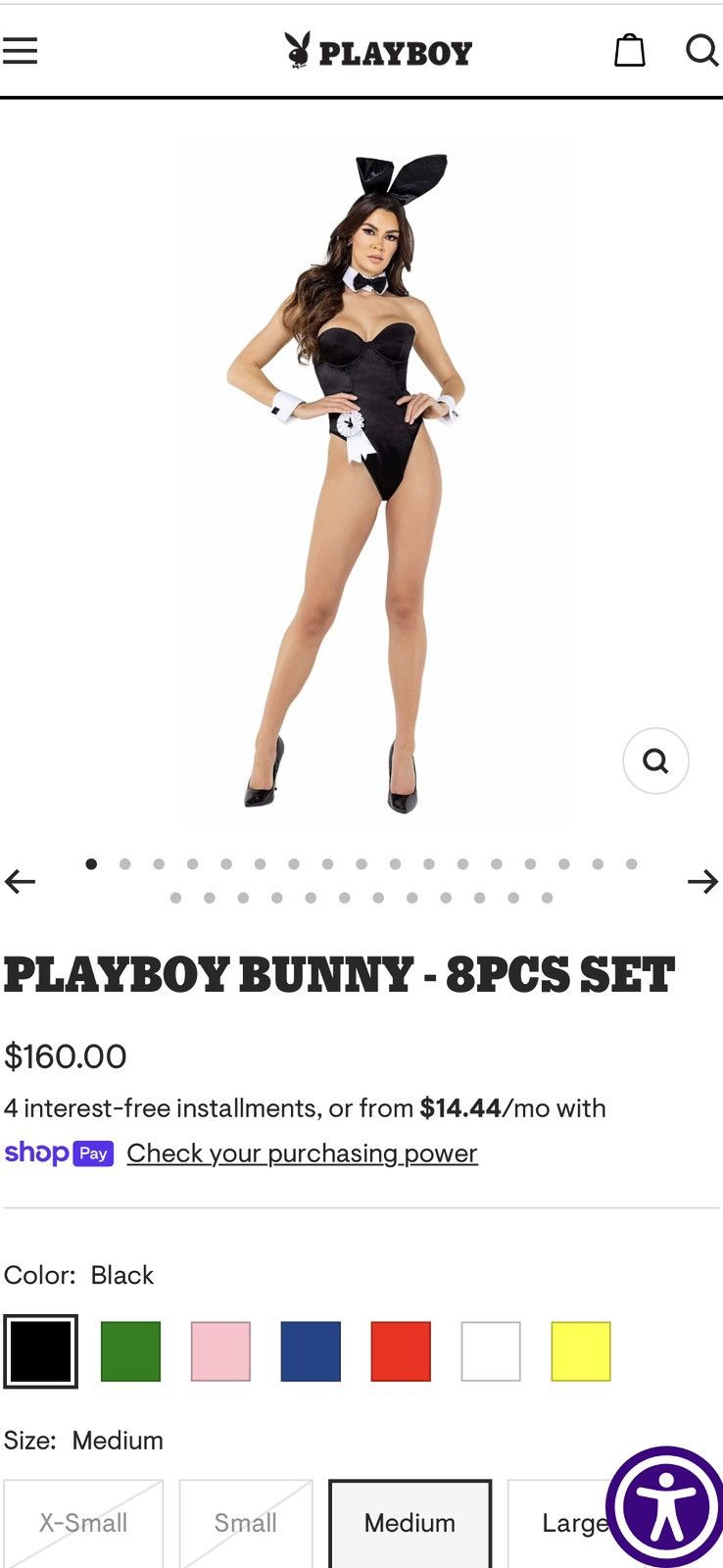 Playboy Playboy Bunny - 8PCS SET Size M / US 6-8 / IT 42-44 - 2 Thumbnail