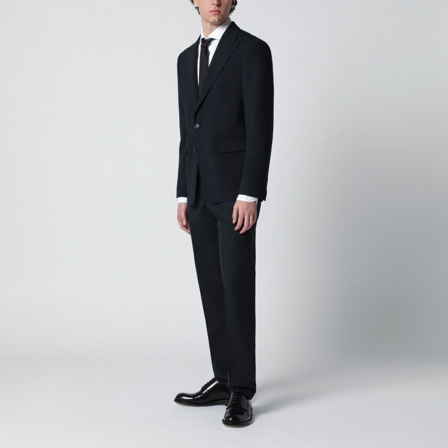 Dsquared2 o1d2blof0226 Single Breasted Suit in Navy Blue Size US 36 / EU 52 - 1 Thumbnail