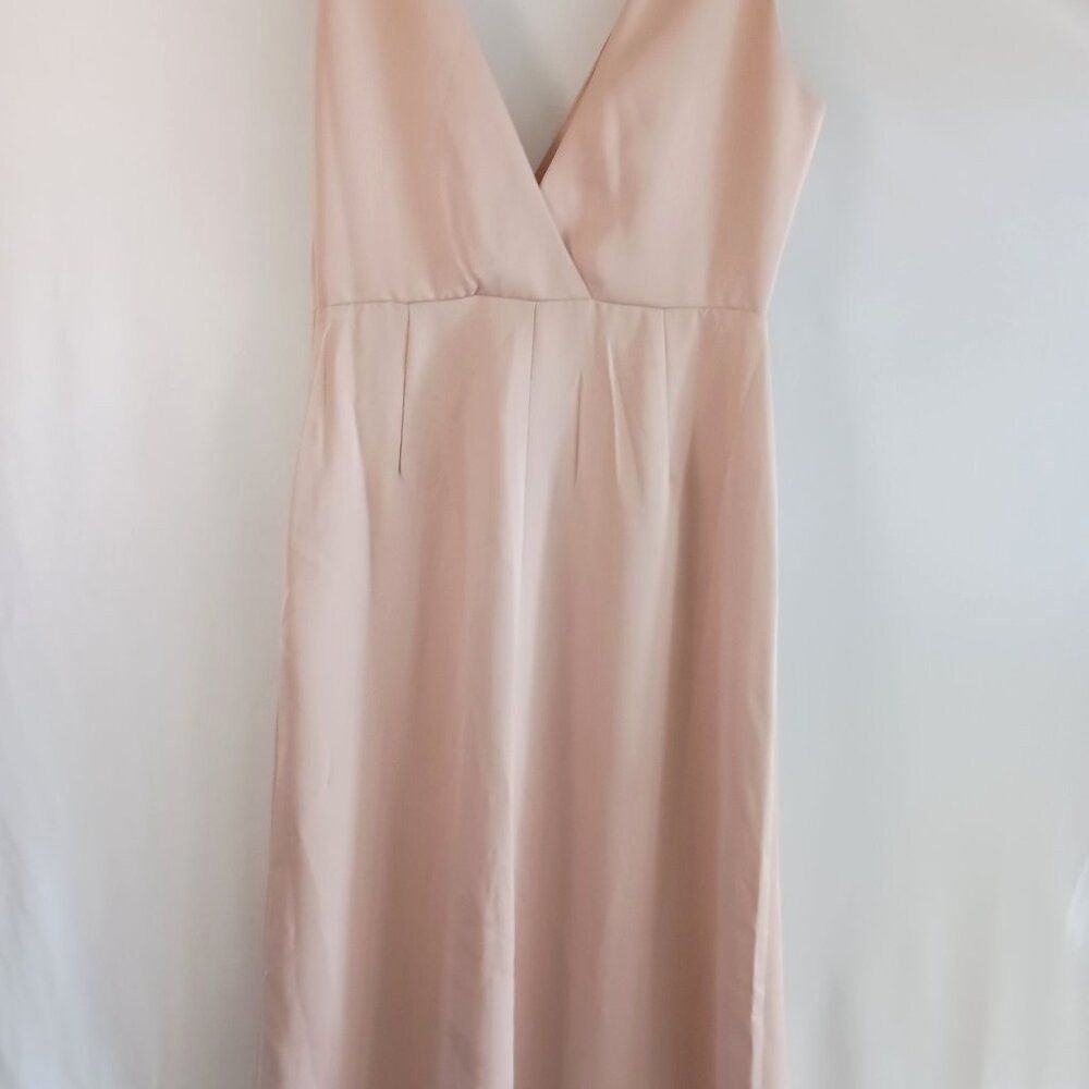Anthropologie BHLDN Anthropologie Pale Pink Gown Formal Wedding Size 8 Size M / US 6-8 / IT 42-44 - 7 Thumbnail