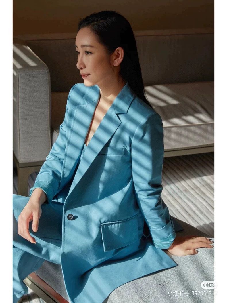 Max Mara Max Mara Mainline lake-blue one-button blazer Size L / US 10 / IT 46 - 6 Thumbnail