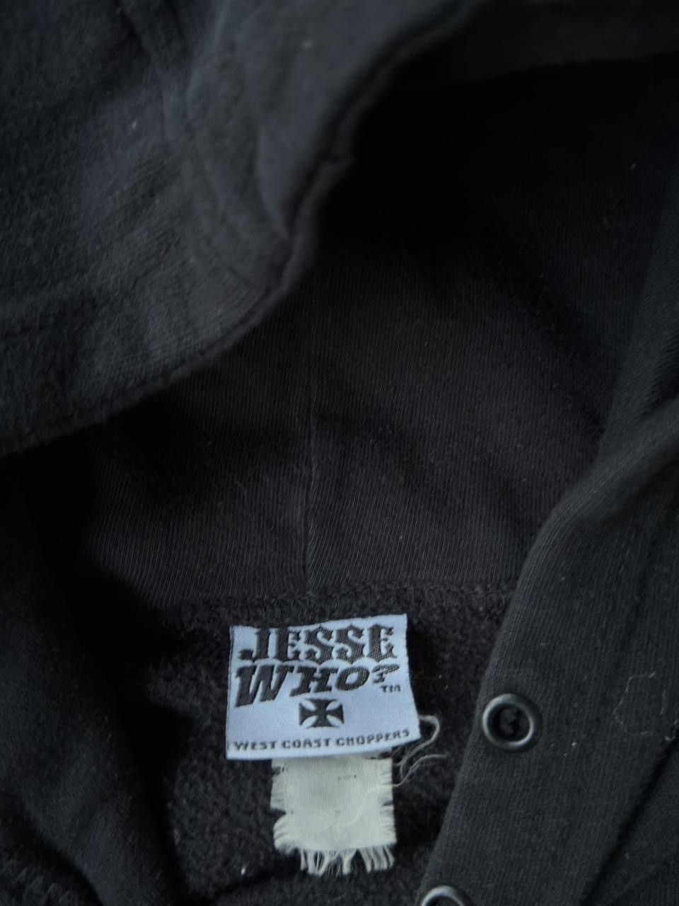 West Coast Choppers Vintage Y2K West Coast Choppers Black Hoodie Jesse James Size US XL / EU 56 / 4 - 5 Thumbnail