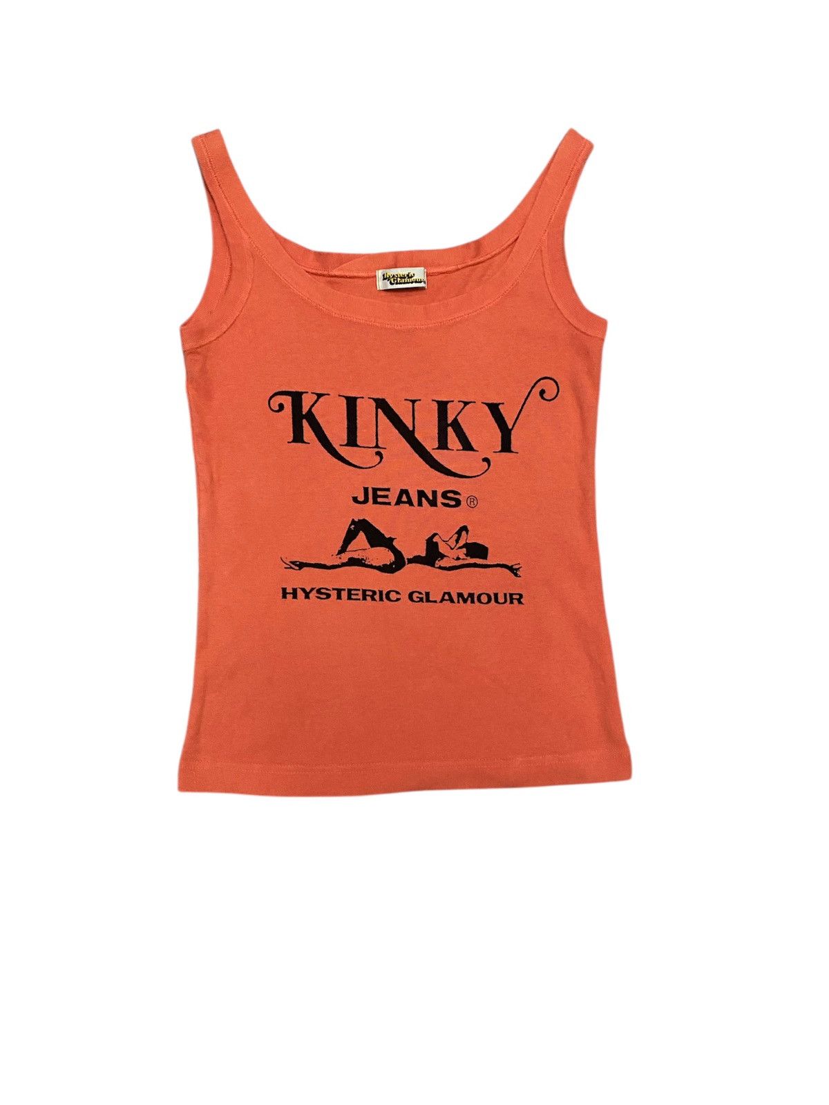 Hysteric Glamour 🔥OG 1990s HYSTERIC KINKY Naked logo tank Size S / US 4 / IT 40 - 1 Thumbnail