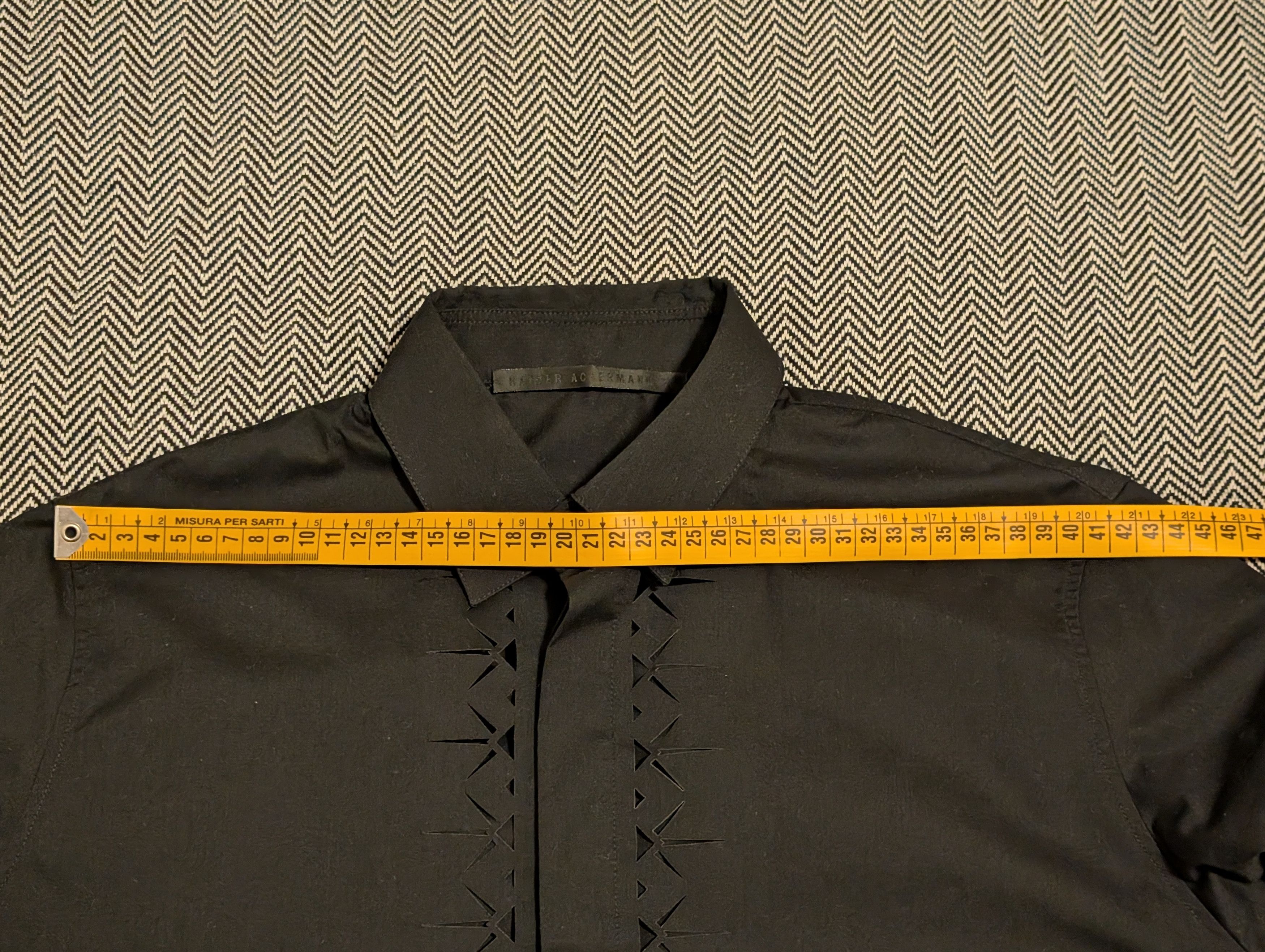 Haider Ackermann Haider Ackermann SS19 laser cut mens shirt Size US XS / EU 42 / 0 - 9 Thumbnail