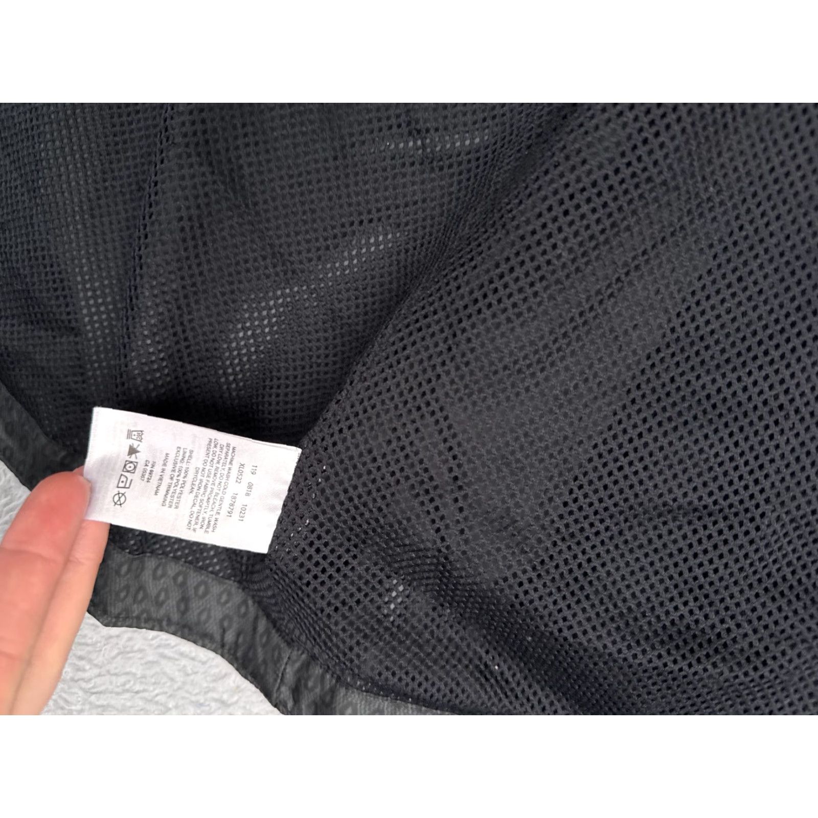 Rains Columbia Jacket Womens Medium Gray Windbreaker Hooded Full Zip Nylon Shell Size M / US 6-8 / IT 42-44 - 4 Thumbnail