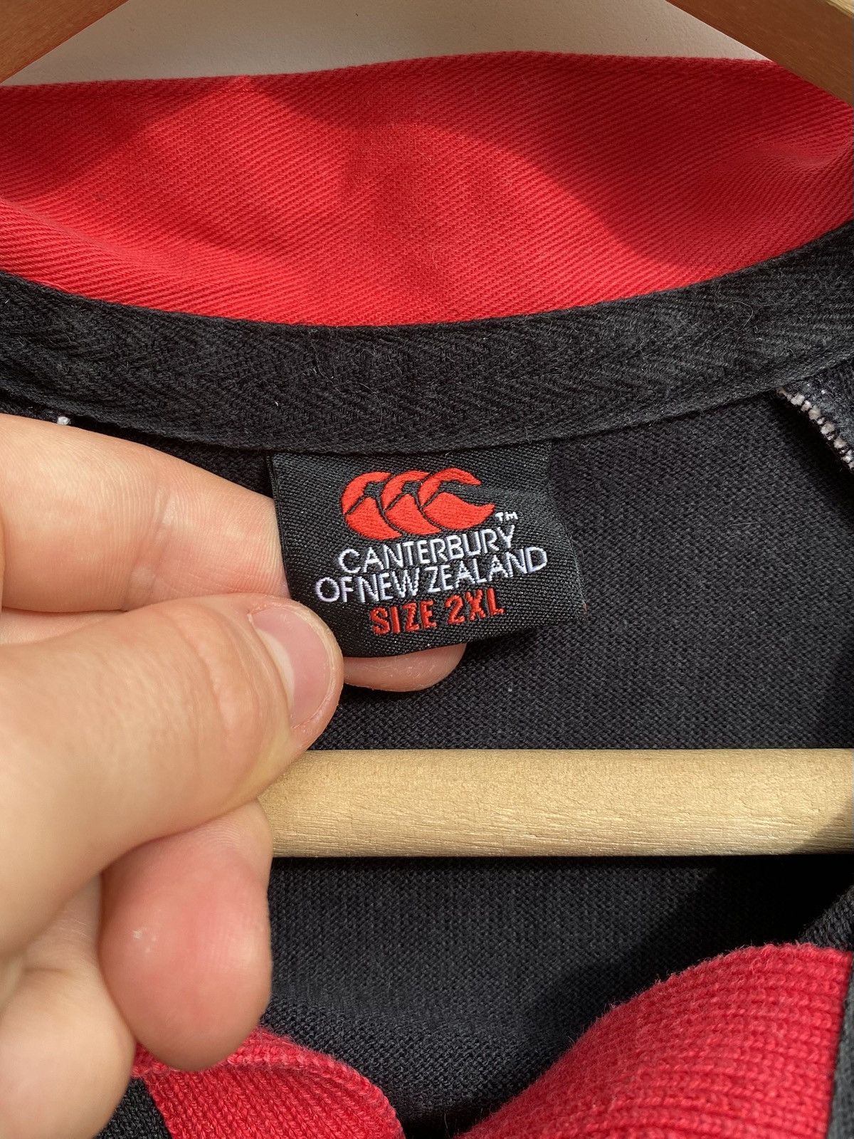 Canterbury of New Zealand VTG Ulster Rugby Shirt Canterbury New Zealand Union Home Size US XXL / EU 58 / 5 - 5 Thumbnail