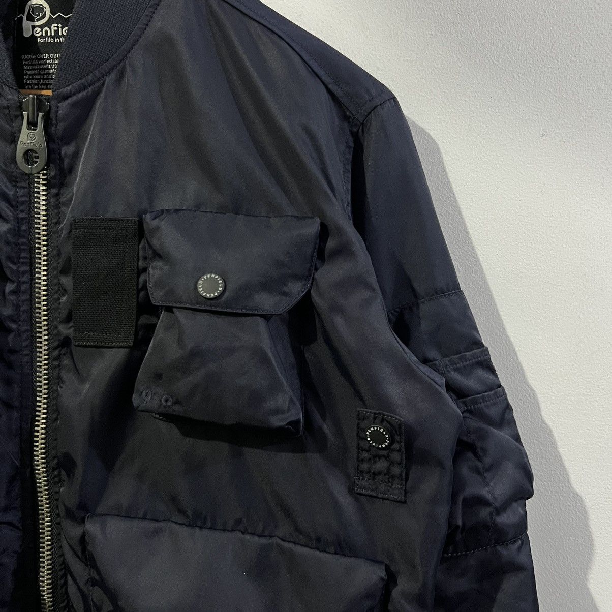 Penfield Penfield FW17 MA-1 MultiPocket UtilityTactical Bomber Jacket Size US M / EU 48-50 / 2 - 3 Thumbnail