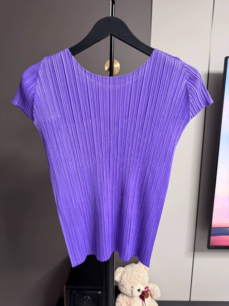 Issey Miyake Issey Miyake size:3 Purple vintage smiling face balloon co Size S / US 4 / IT 40 - 2 Thumbnail