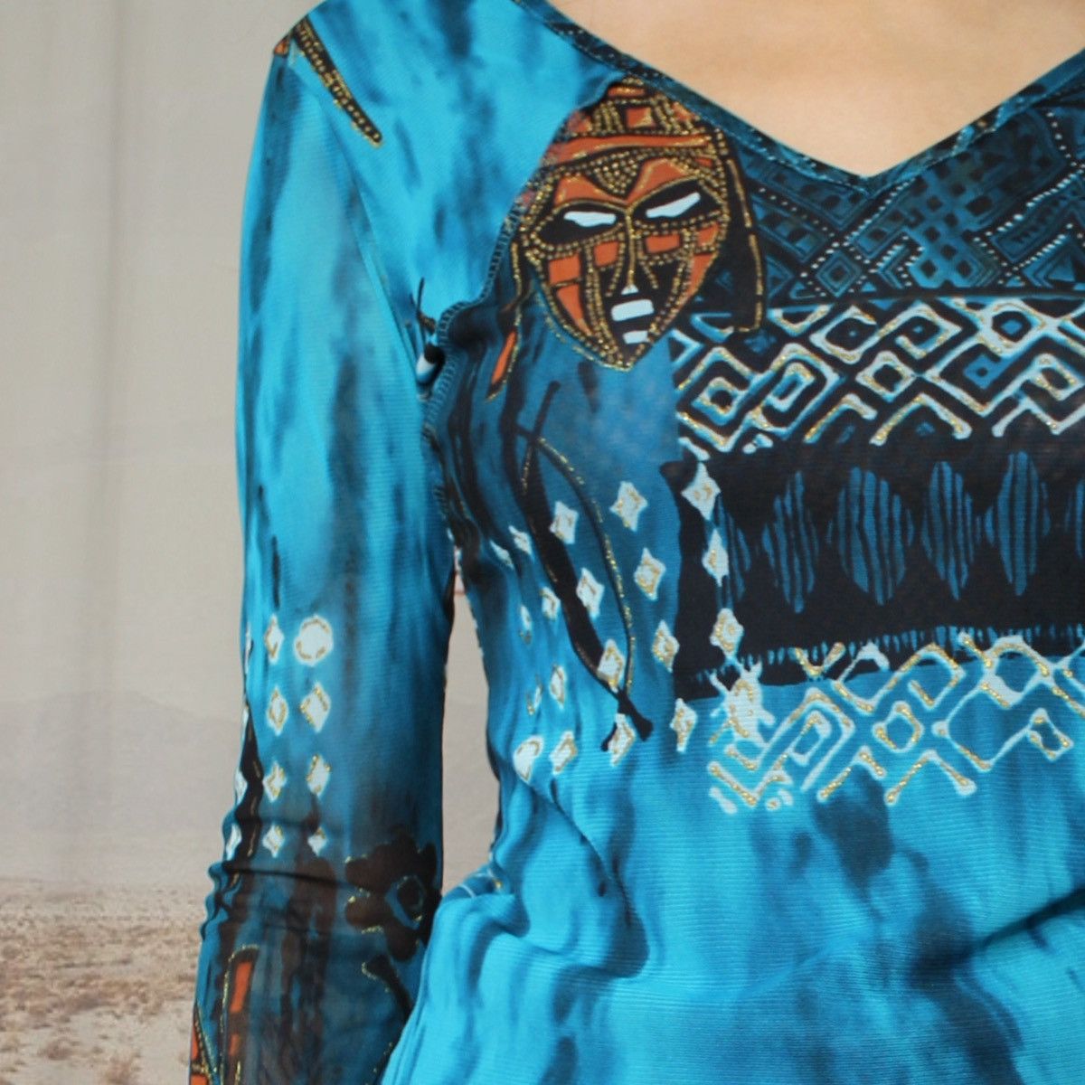 Other 🦒MASKS BLUE TOP🦒 Size M / US 6-8 / IT 42-44 - 4 Thumbnail