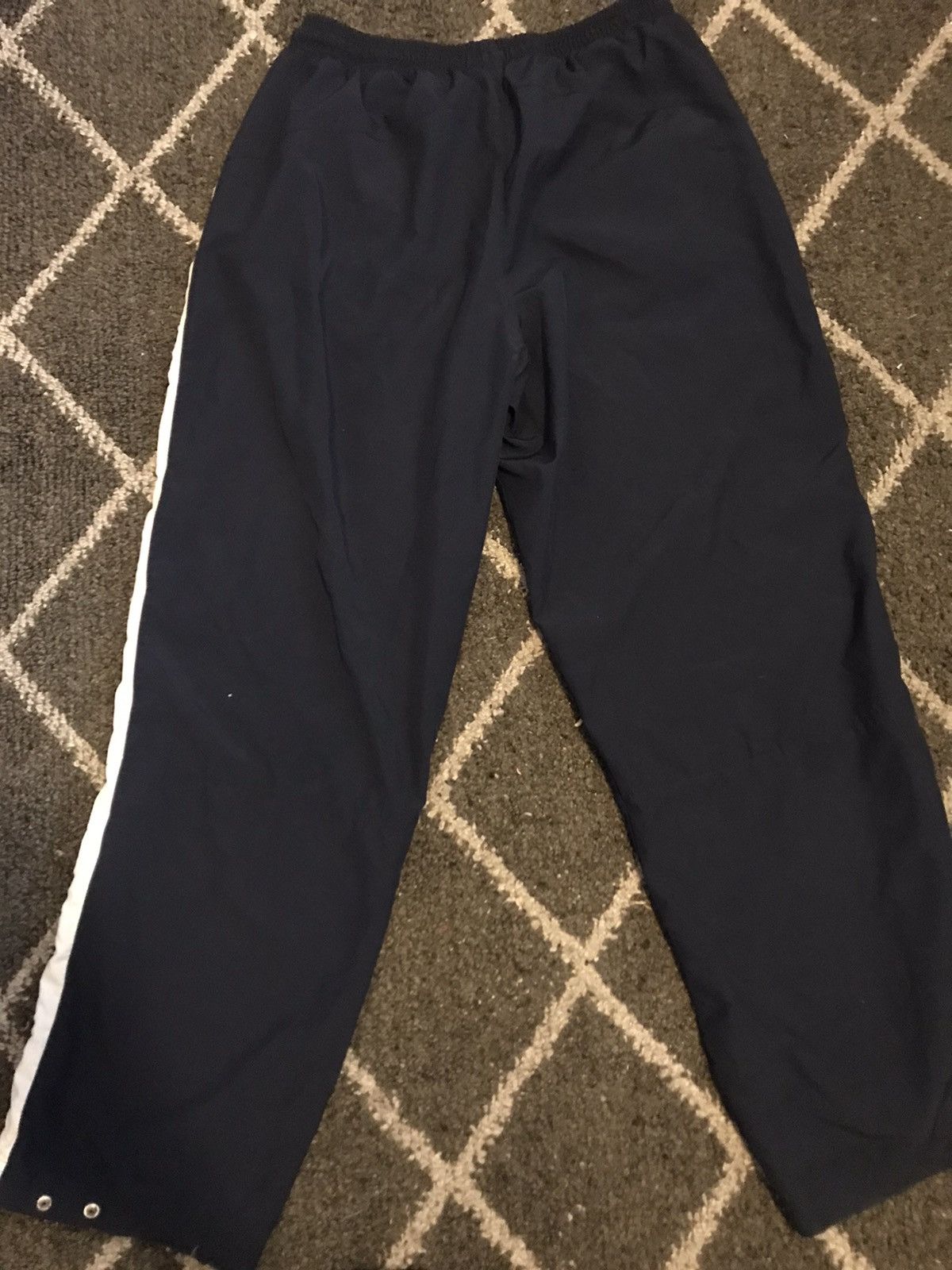 Nike Navy Blue Nike track sweats Size US 33 - 2 Thumbnail
