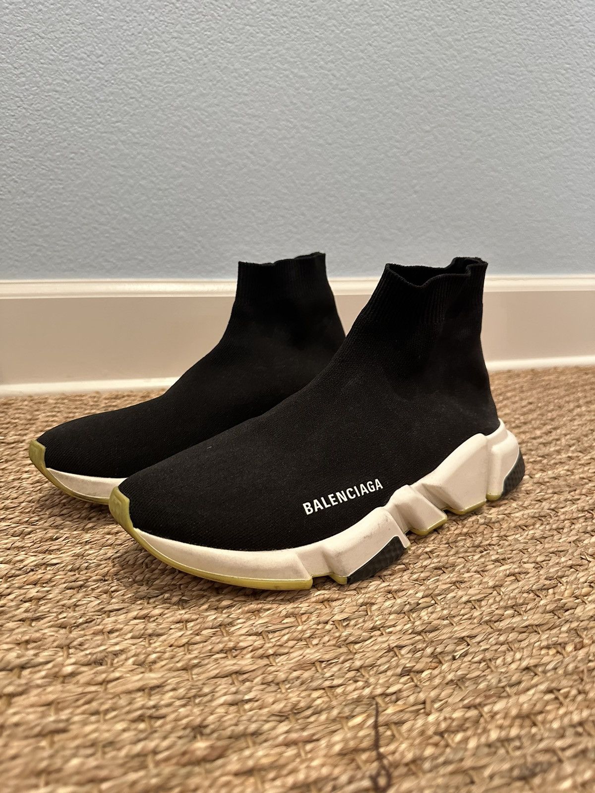 Balenciaga Speed Sock Sneakers, Size 41 or US