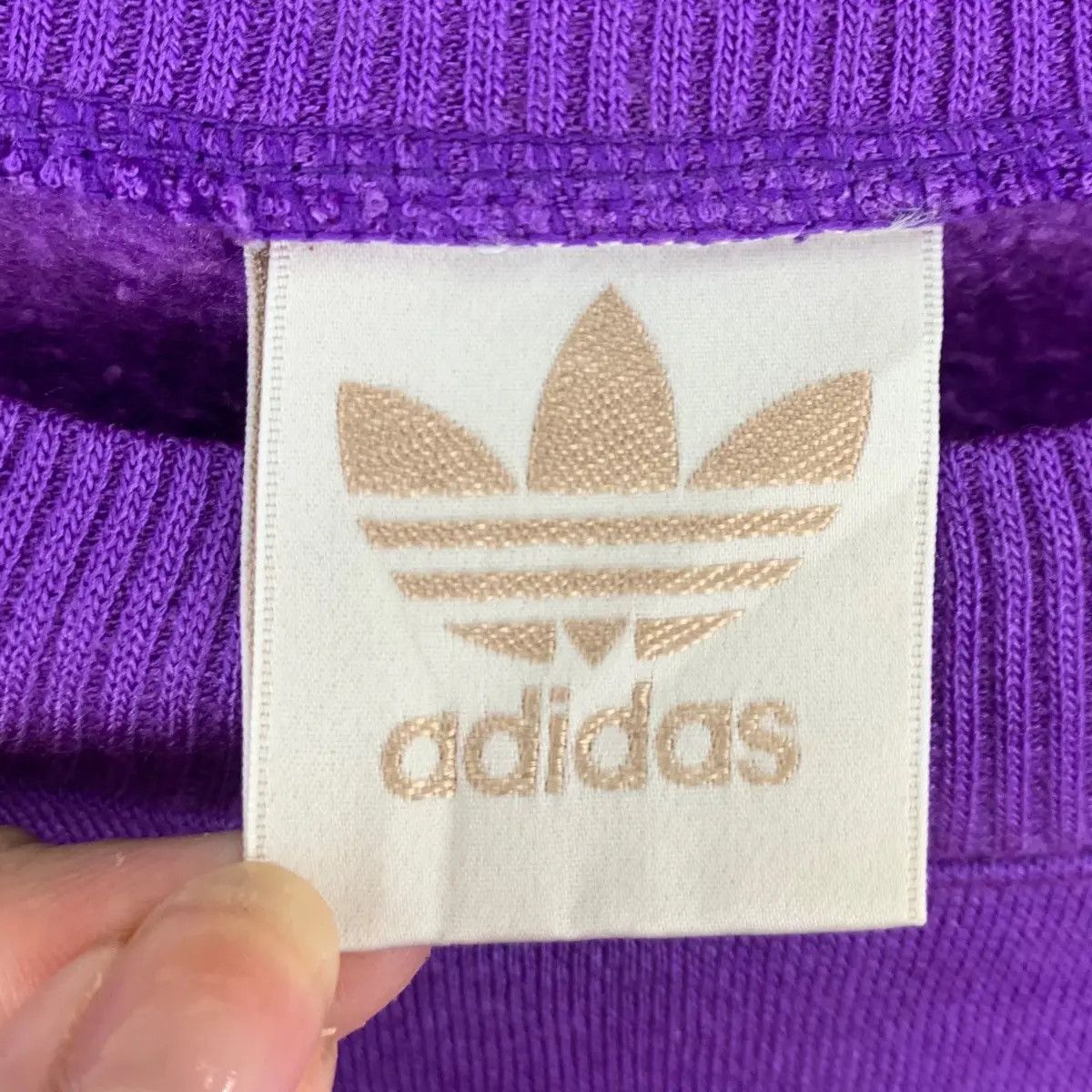 Adidas Vintage 90’ ADIDAS ORIGINALS DESCENTE Trefoil Purple Size L / US 10 / IT 46 - 10 Thumbnail