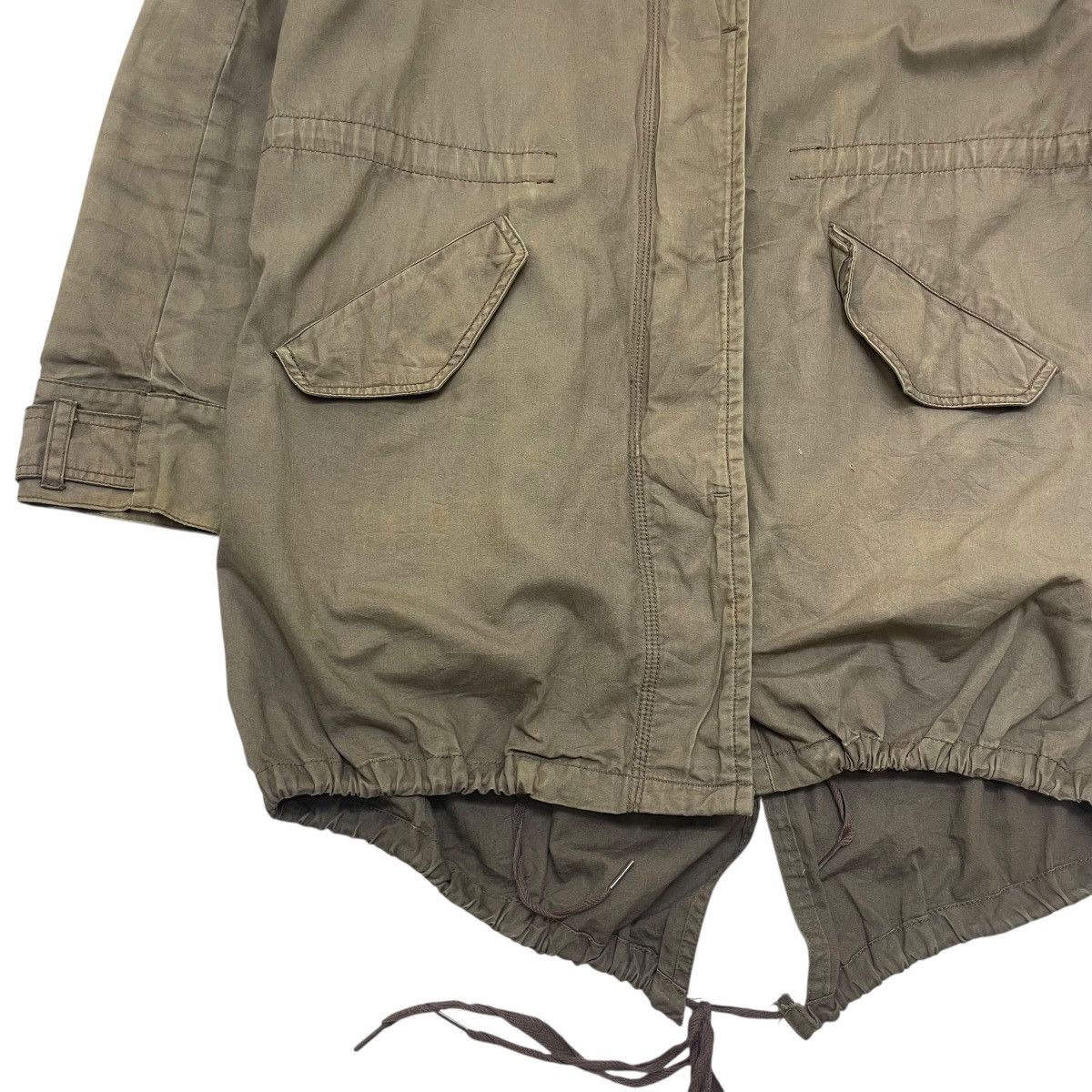 If Six Was Nine 💥Vintage Sunfaded GOA Parka Fishtail Jacket Size M / US 6-8 / IT 42-44 - 7 Thumbnail
